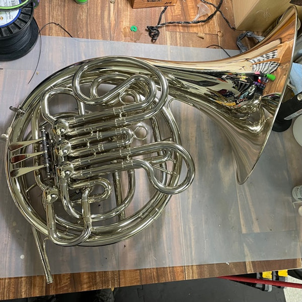 What’s on Amanda’s Bench? High-End French Horns!