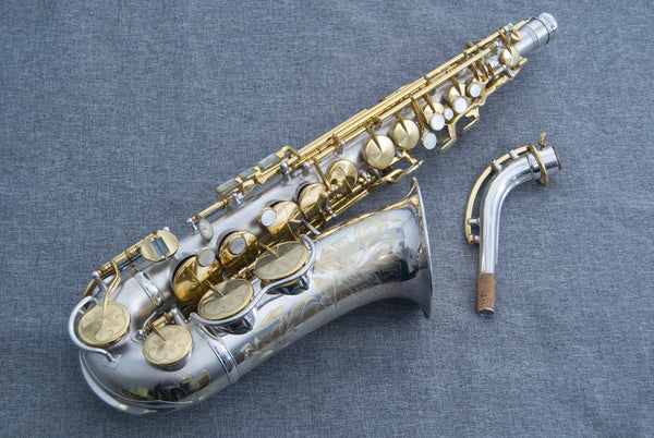 King Zephyr Special Alto Saxophone: Before and After