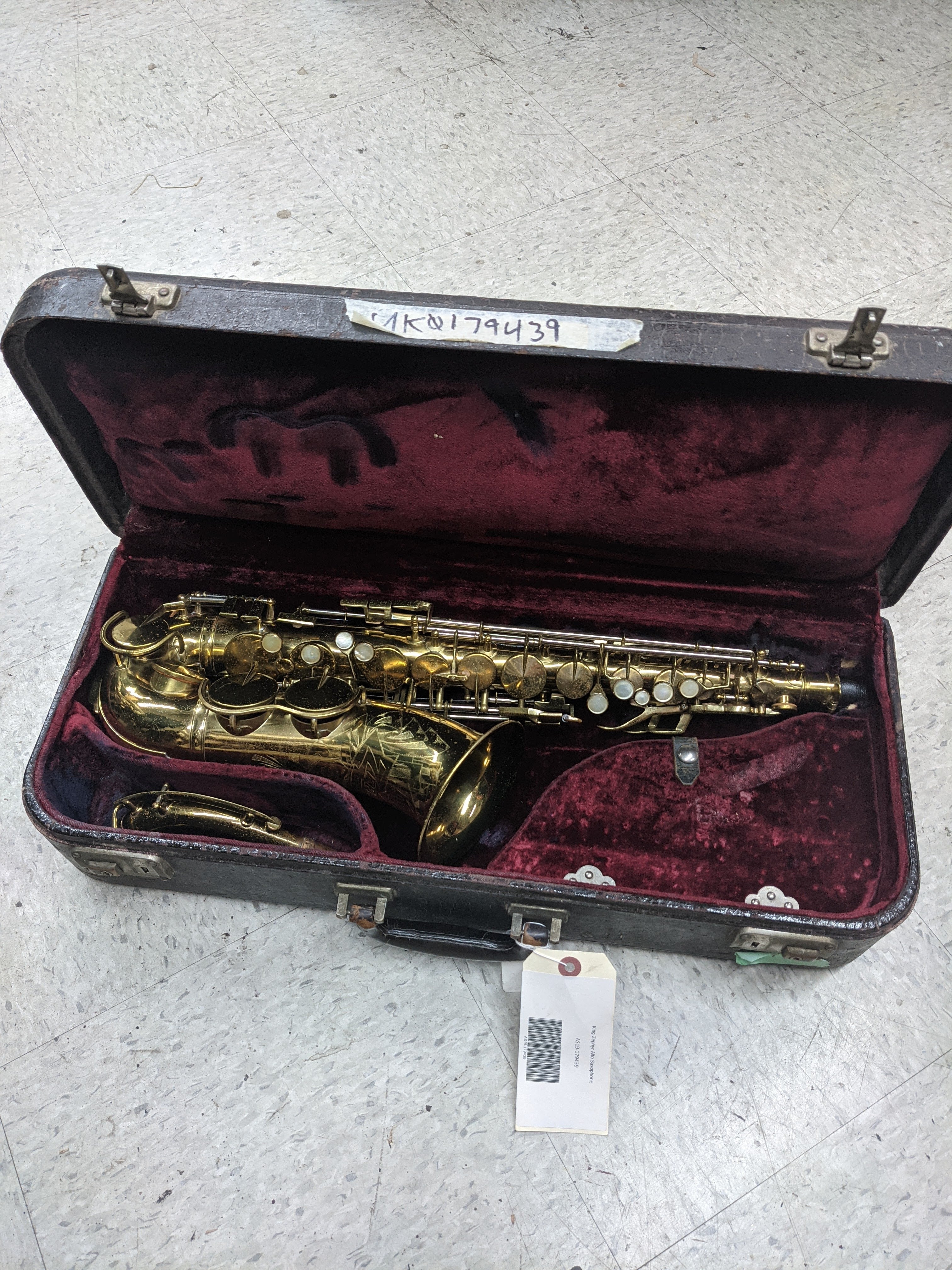 What's on My Bench? A King Zephyr Alto Sax
