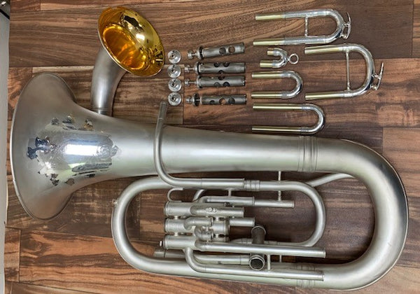 What’s on Amanda's Bench? A King Double-Bell Euphonium!