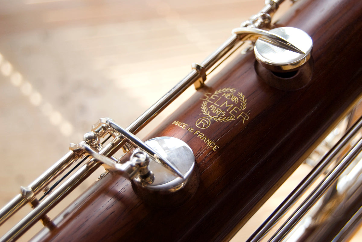 What's on My Bench? A Selmer Paris Rosewood Contrabass Clarinet