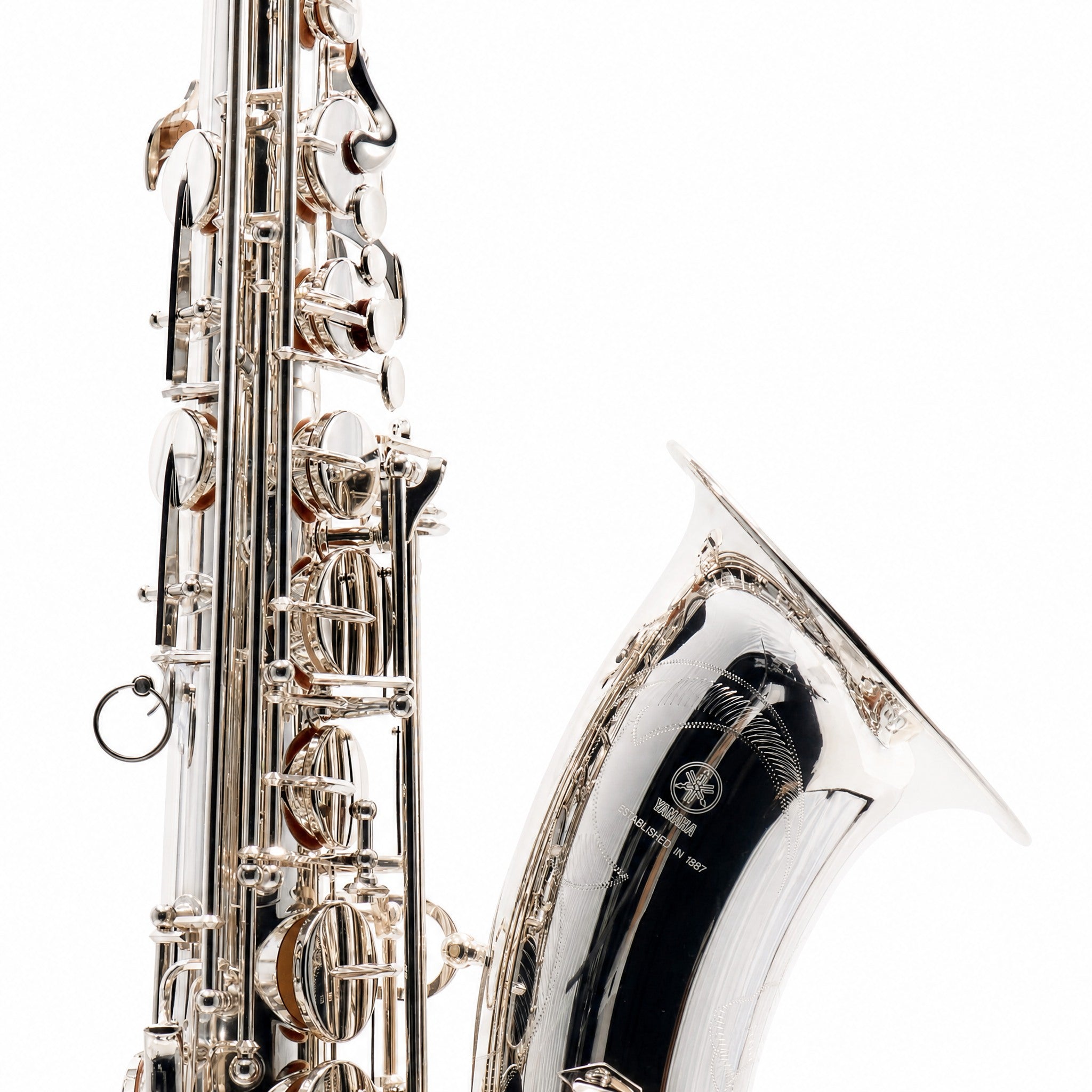 Yamaha YTS-62IIIS Professional Bb Tenor Saxophone in Silver Plate