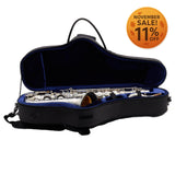 Buescher 400 Top Hat & Cane Tenor Saxophone in Satin Silver SN 309409 EXQUISITE