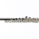 Azumi Model AZS3E Solid Silver Flute Plateau Keys C Foot SN CD00671 OPEN BOX