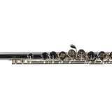 William S. Haynes Model AF780SE-BO 'Amadeus' Silver Flute SN B2307002 RENEWED