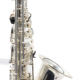 C.G. Conn Model CAS411S Alto Saxophone in Silver Plate SN AJ00324042 EXCELLENT