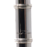 William S. Haynes AF900SE-BO C# 'Amadeus' Solid Silver Flute SN 11002 EXCELLENT
