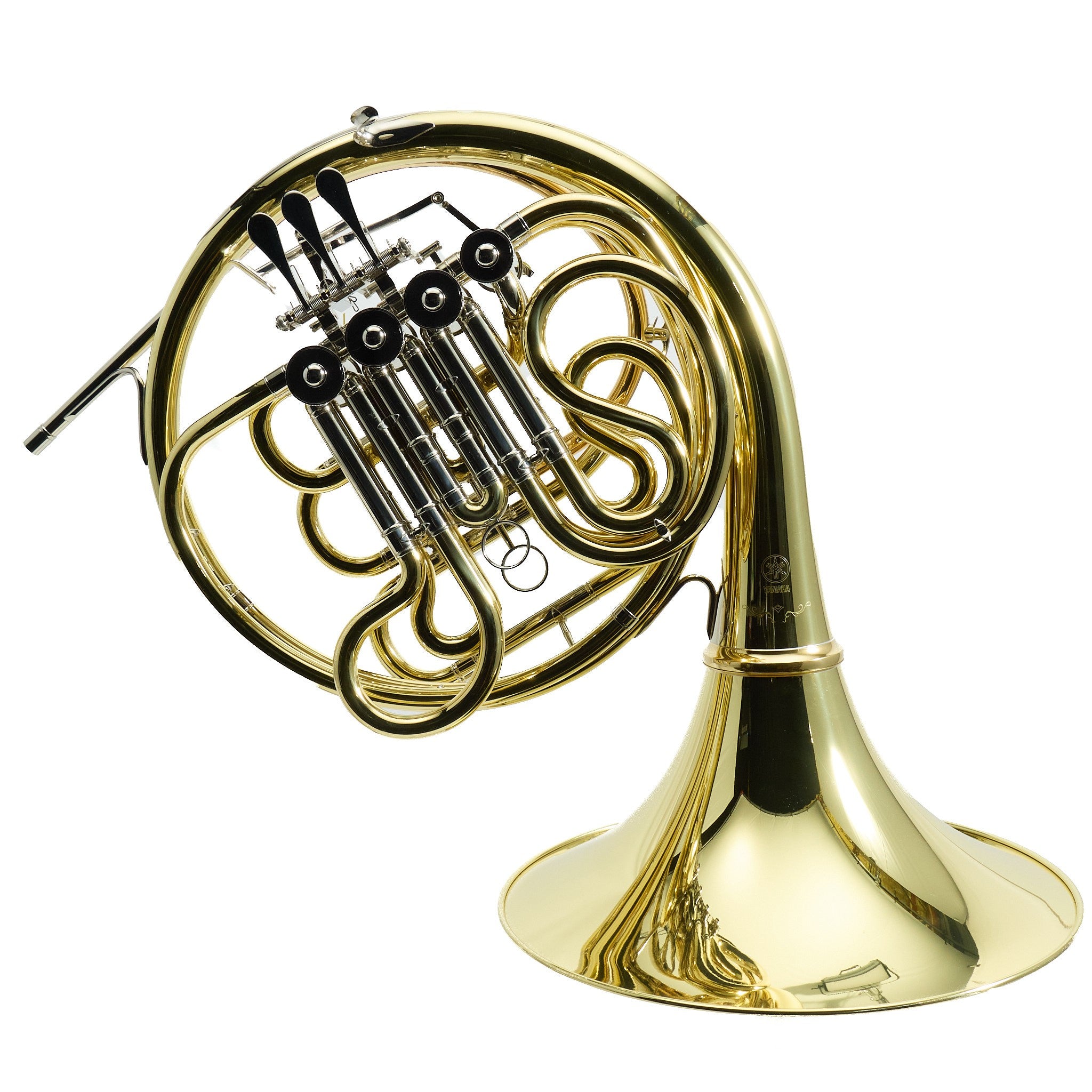 Yamaha YHR-671D Double French Horn with Detachable Bell in Lacquer