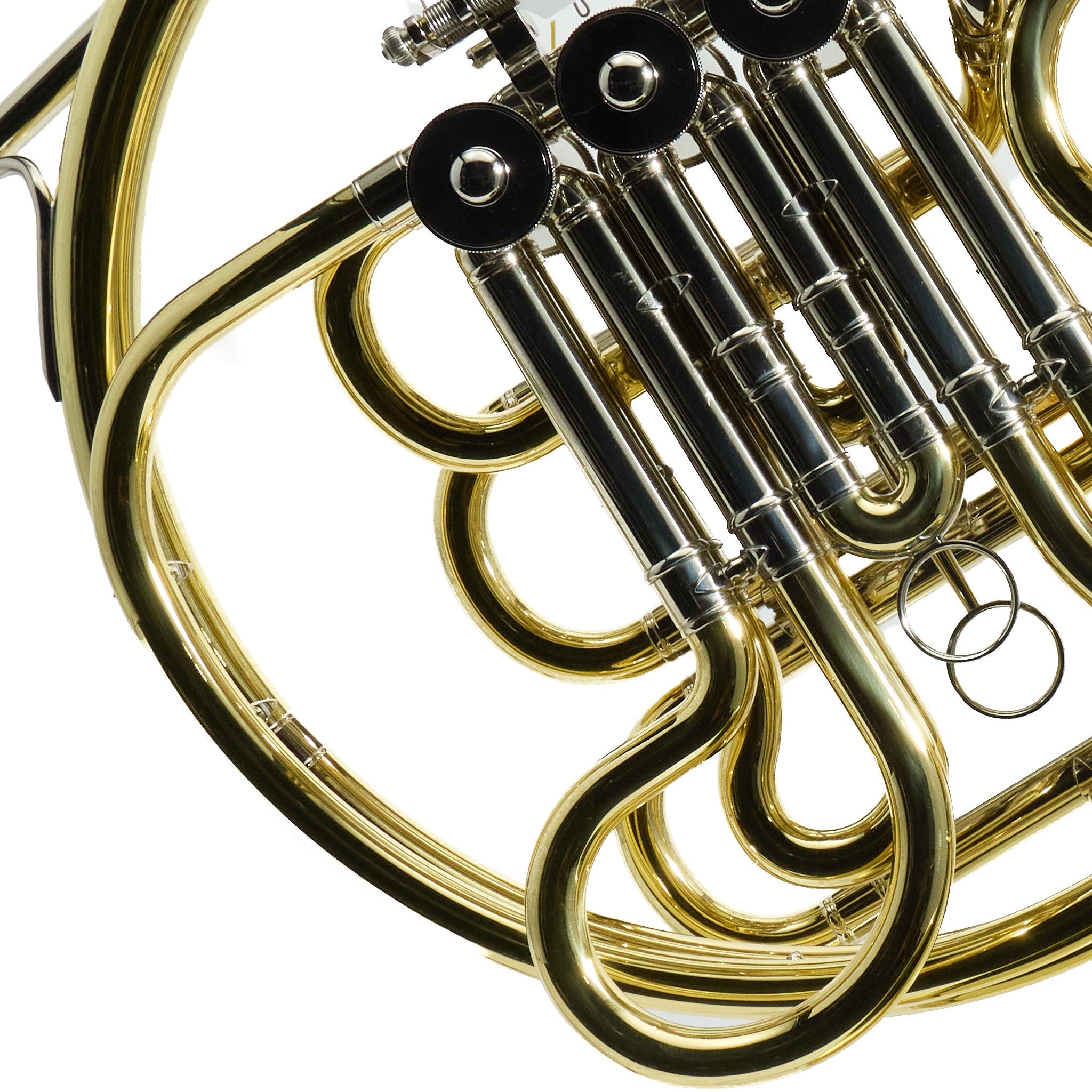 Yamaha YHR-671D Double French Horn with Detachable Bell in Lacquer