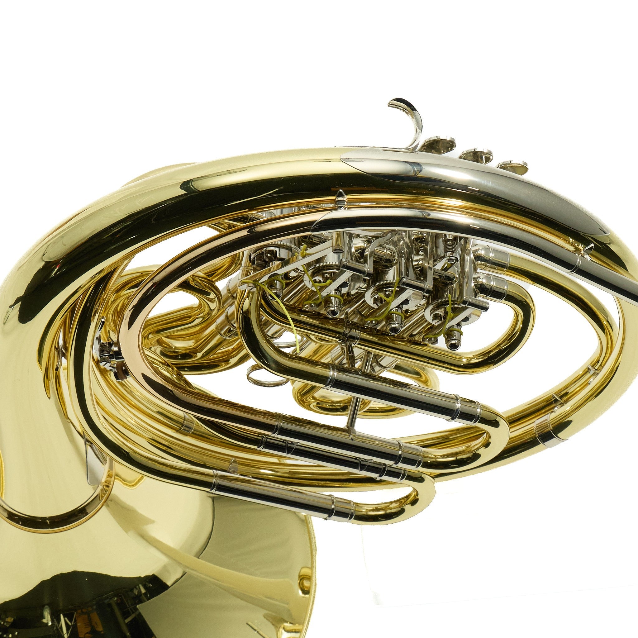 Yamaha YHR-671D Double French Horn with Detachable Bell in Lacquer
