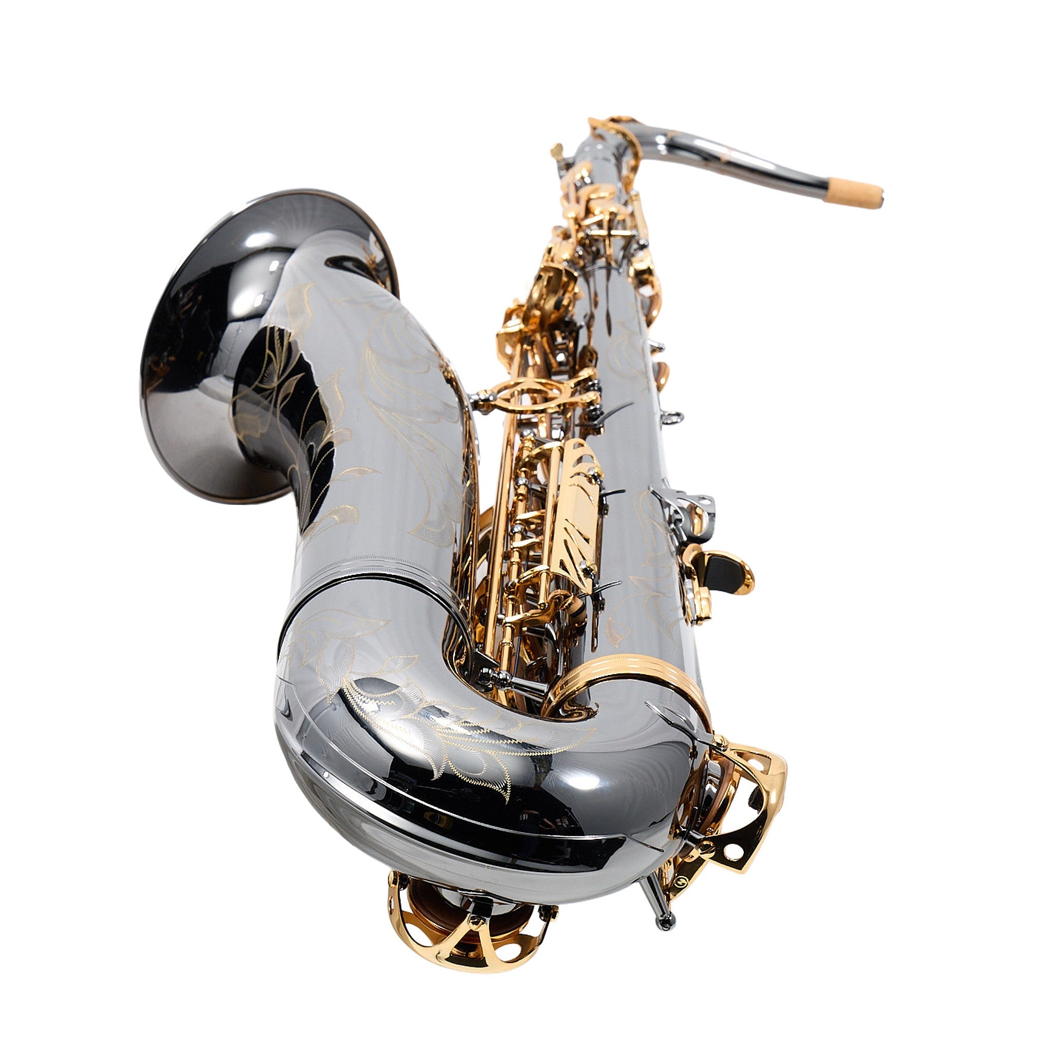 Antigua Winds TS4248BG 'Powerbell' Tenor Saxophone in Black Nickel