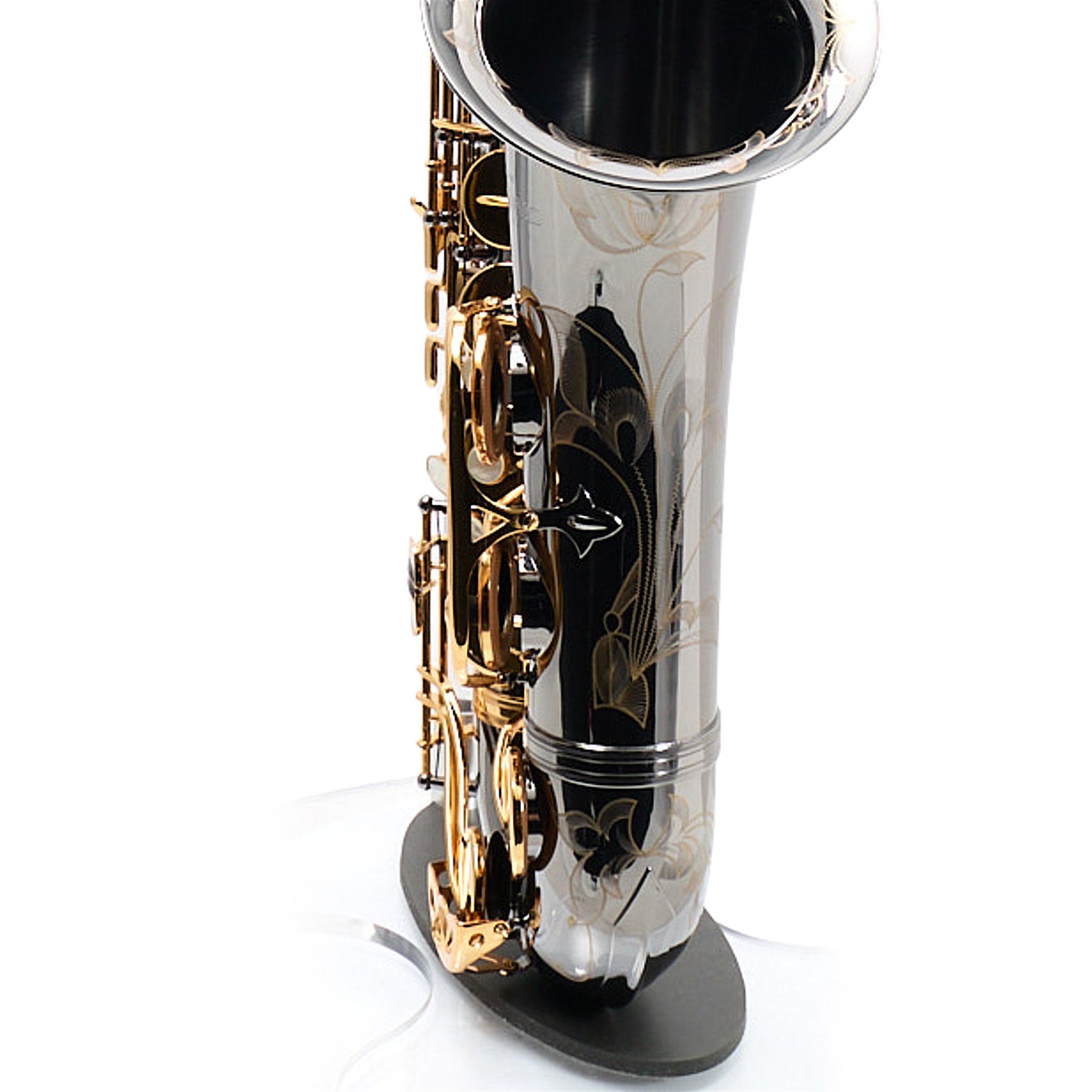 Antigua Winds TS4248BG 'Powerbell' Tenor Saxophone in Black Nickel