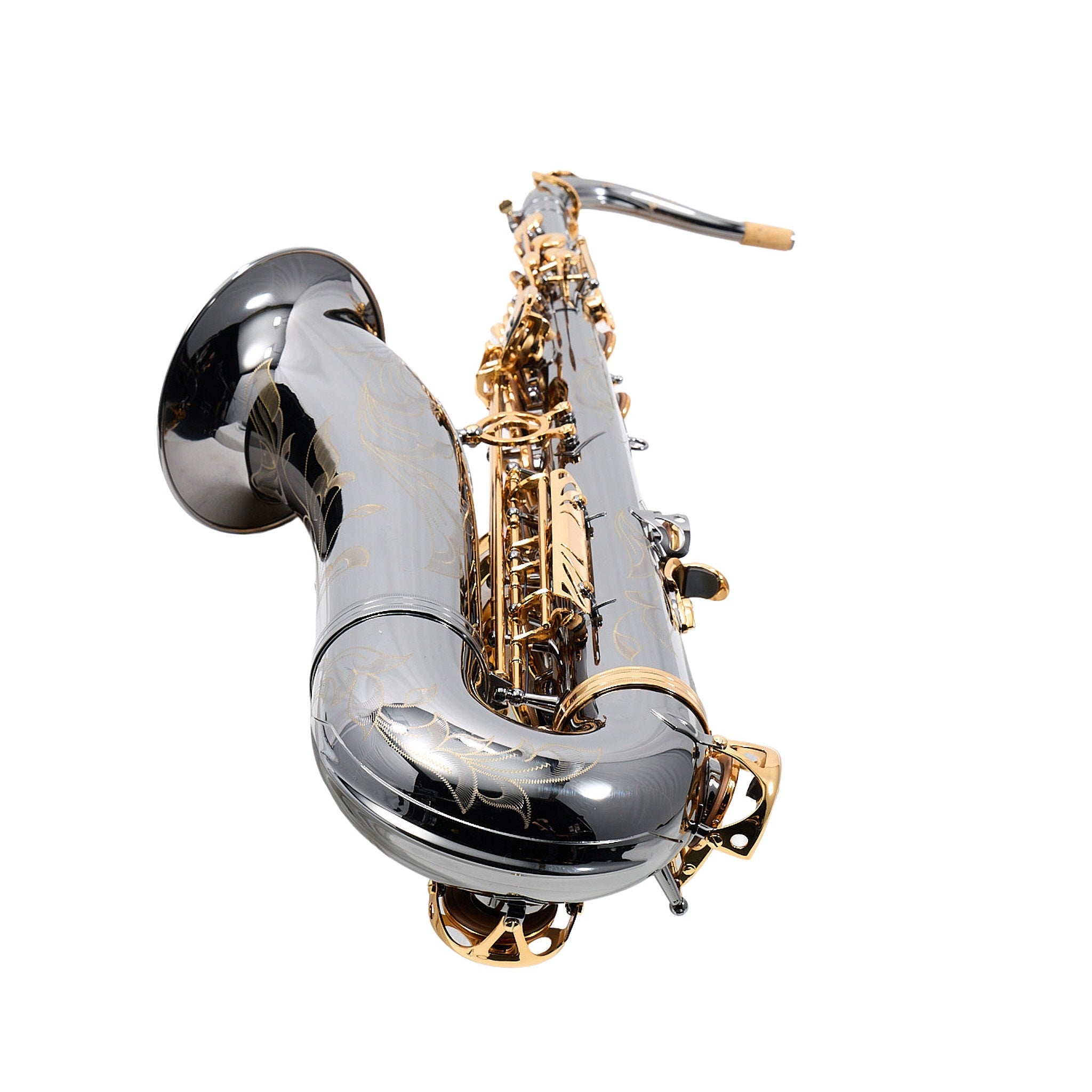 Antigua Winds TS4248BG 'Powerbell' Tenor Saxophone in Black Nickel