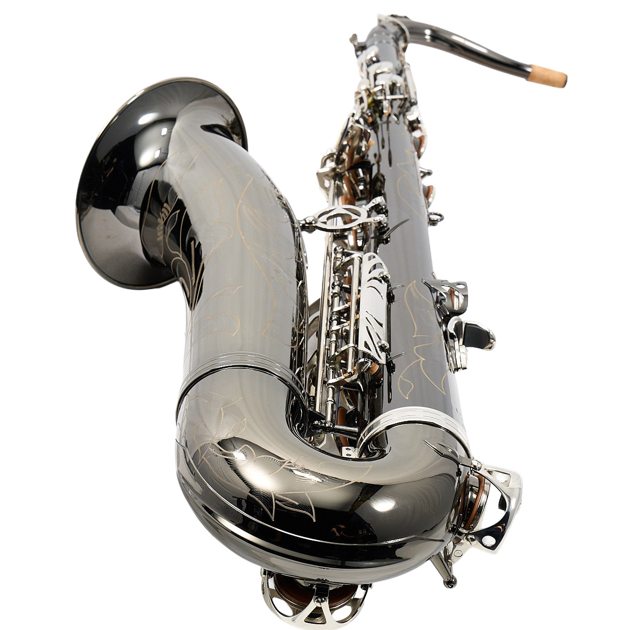 Antigua Winds TS4248BK 'Powerbell' Tenor Saxophone in Black Nickel