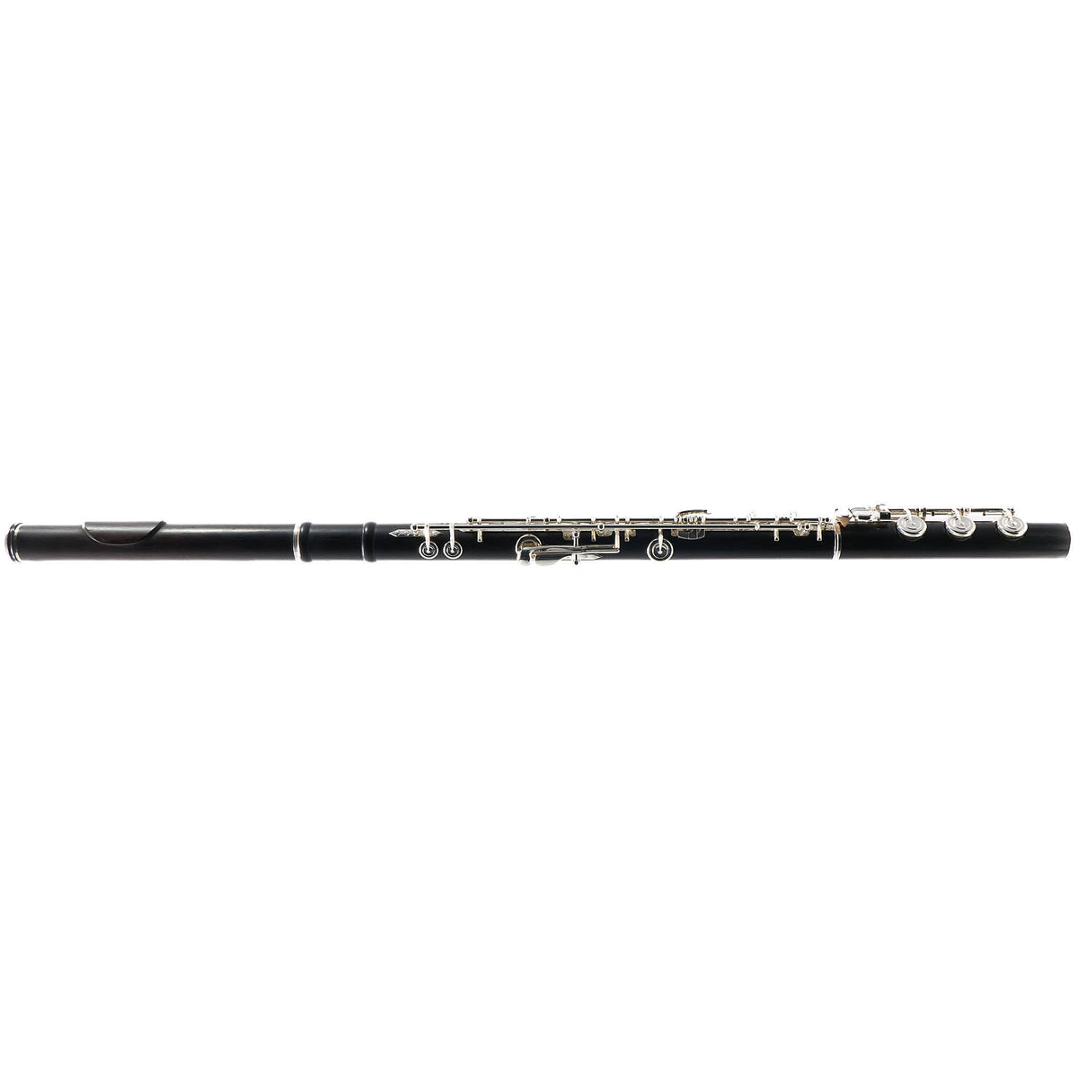 Yamaha YFL-894HW Handmade Wood Flute with Silver Mechanism