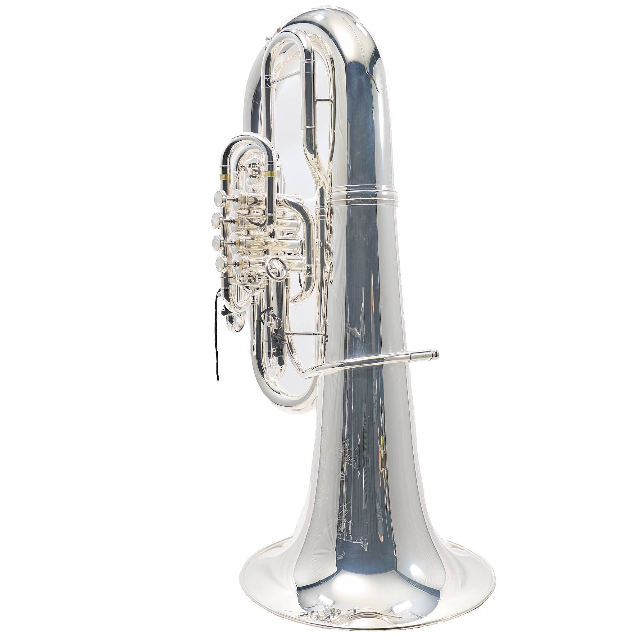 Eastman EBF863S Professional 4-Piston 4/4 F Tuba in Silver Plate