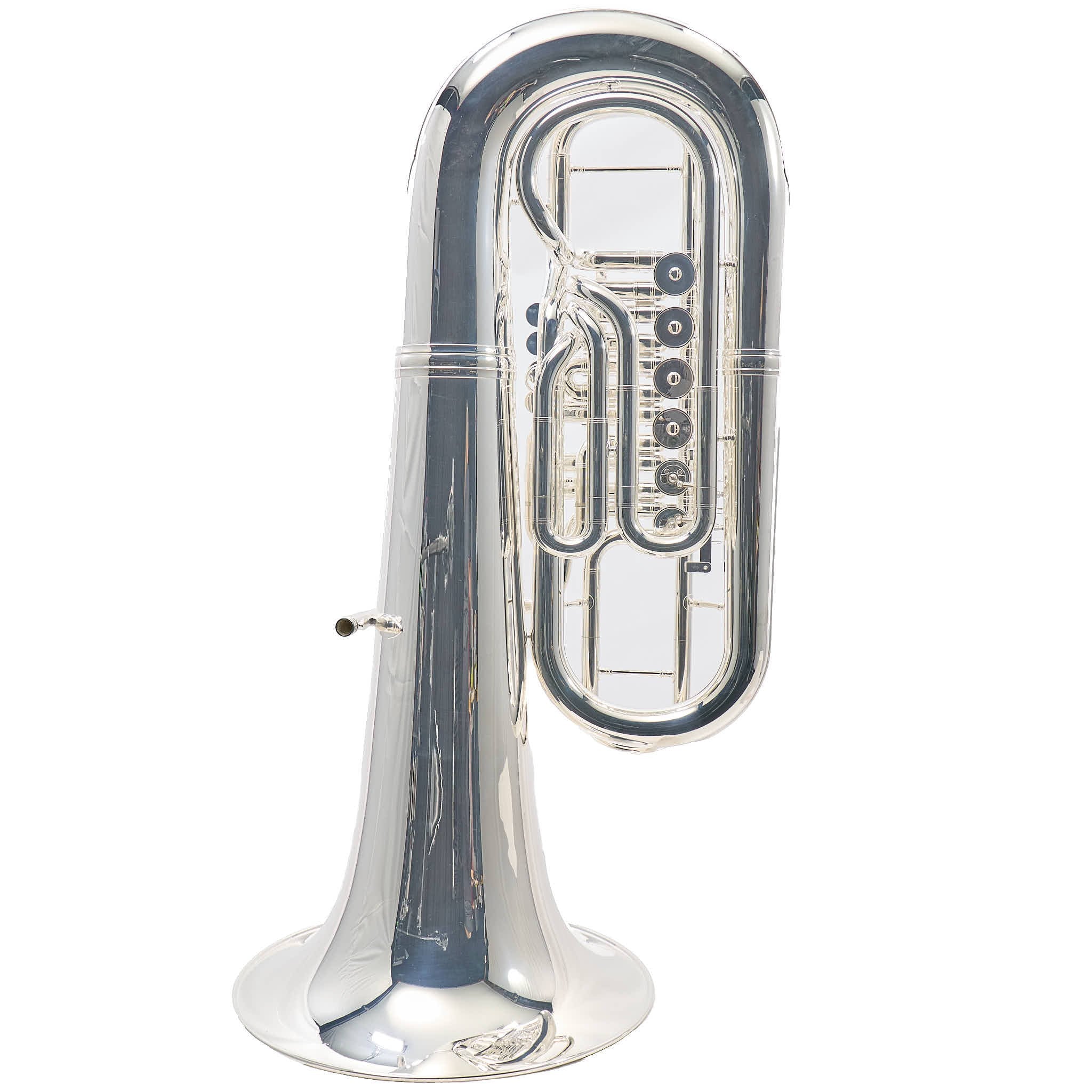 Eastman EBF866S Professional 6-Valve 4/4 F Tuba in Silver Plate