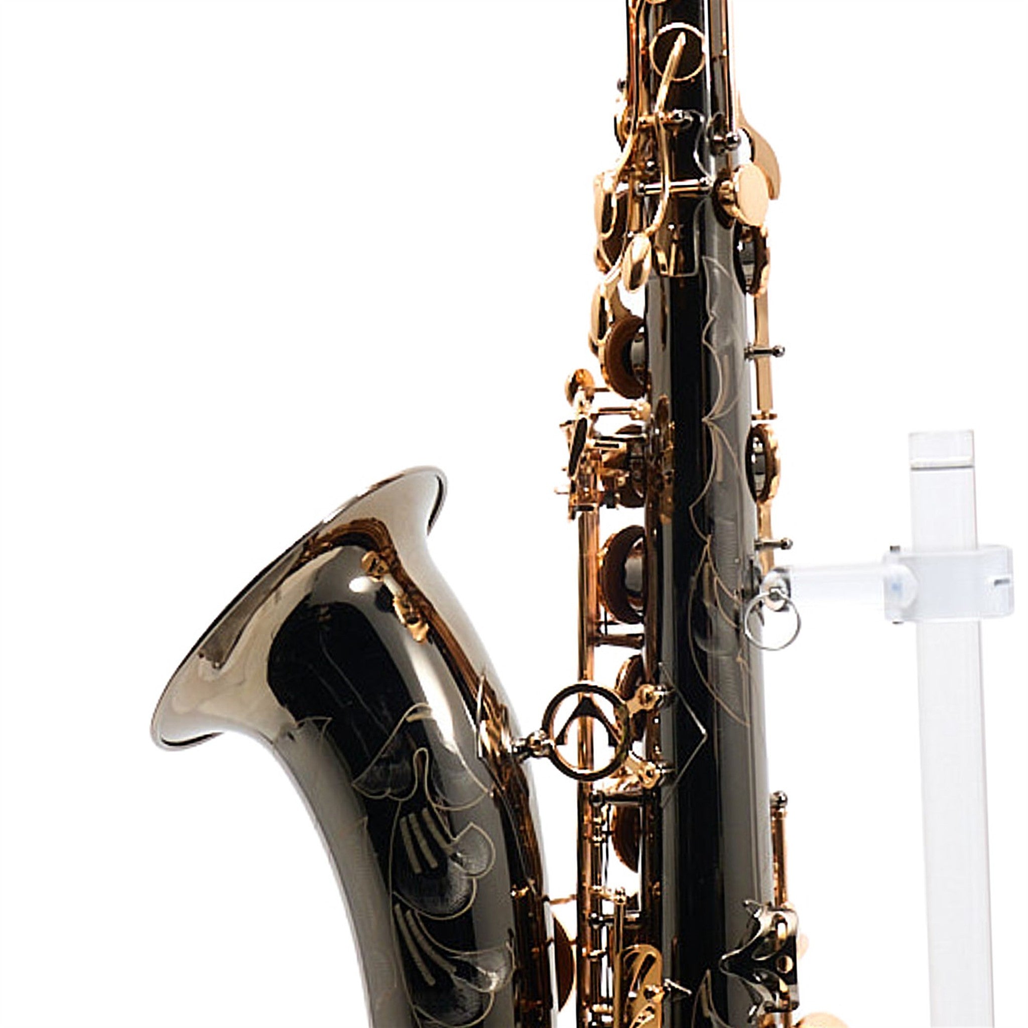 Antigua Winds TS4248BG 'Powerbell' Tenor Saxophone in Black Nickel