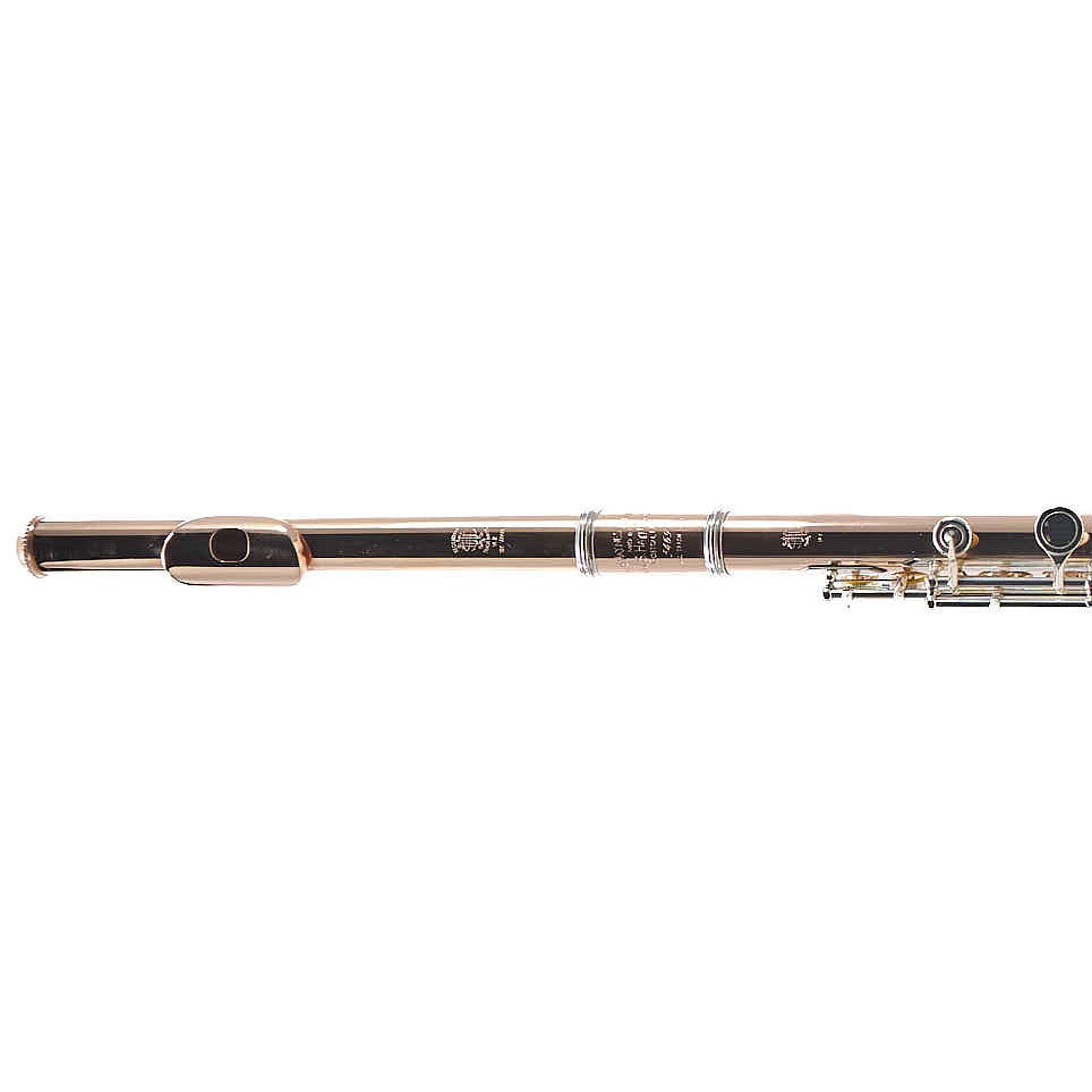 William S. Haynes Custom 14K Gold Flute with Gold Toneholes, Offset G, C# Trill