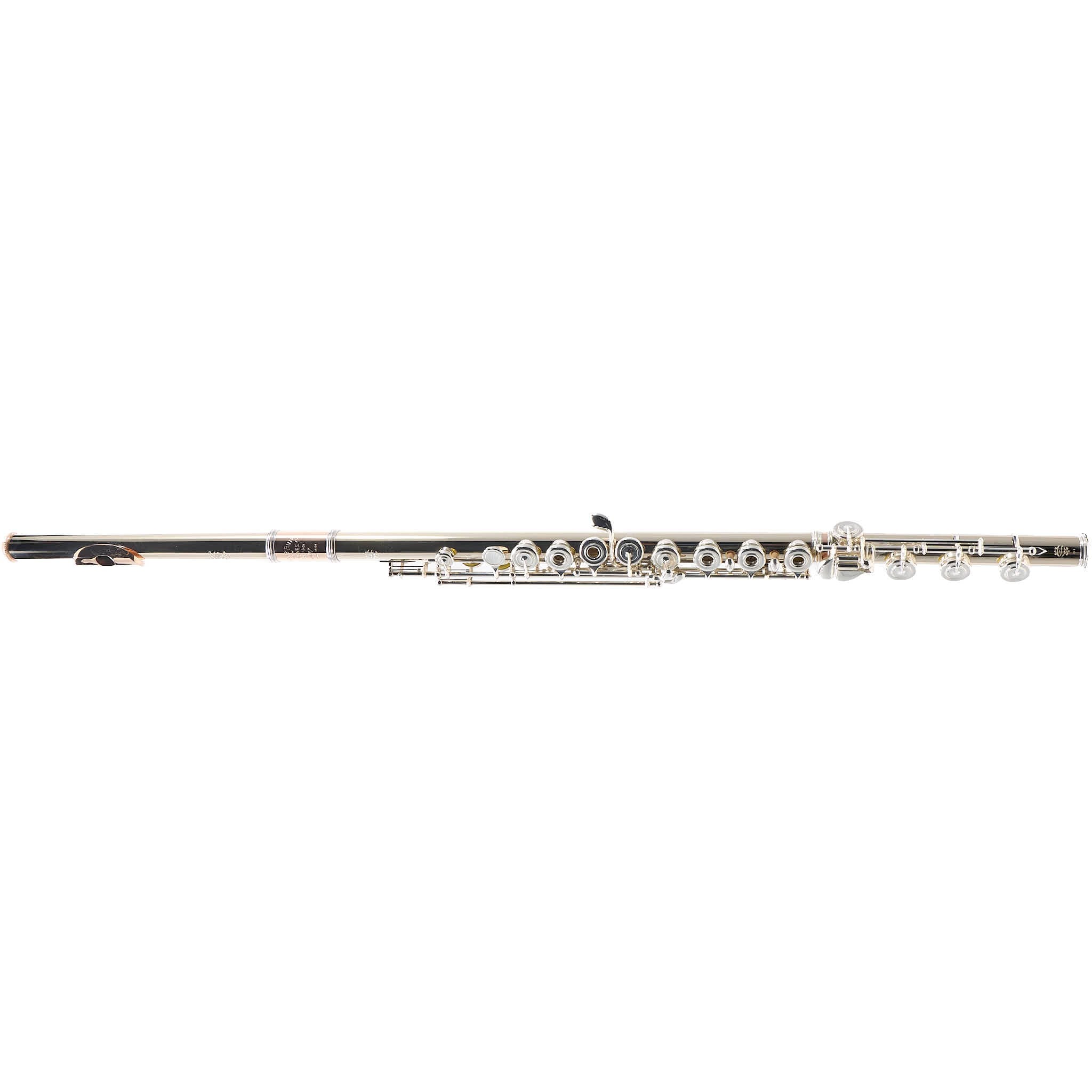 William S. Haynes Custom 14K White Gold Flute with Offset G, C# Trill, B Foot