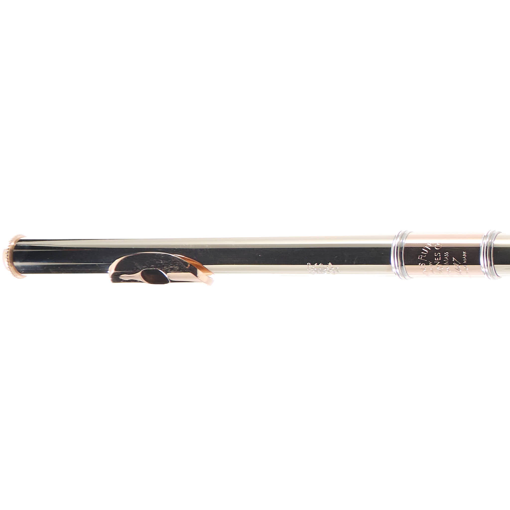 William S. Haynes Custom 14K White Gold Flute with Offset G, C# Trill, B Foot