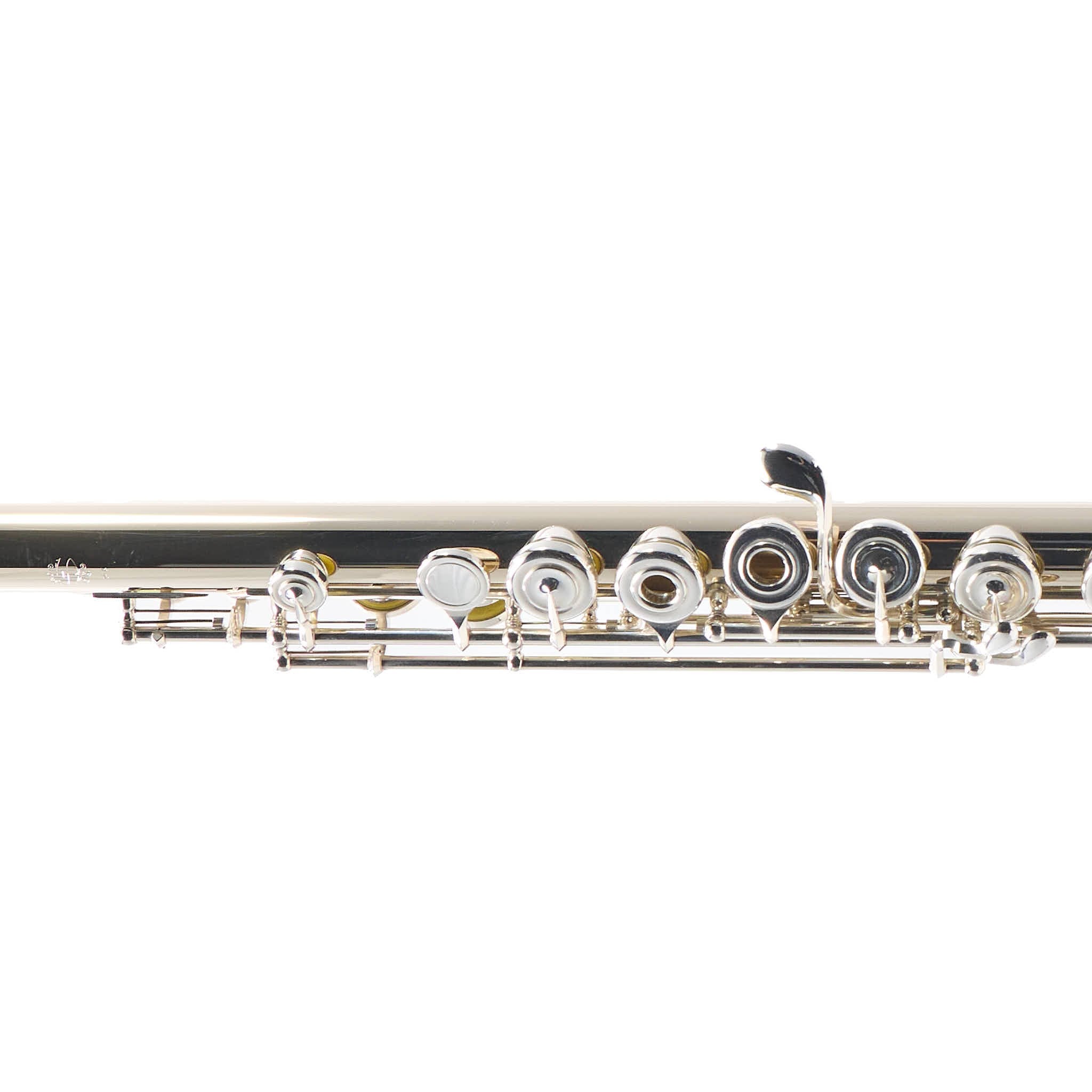 William S. Haynes Custom 14K White Gold Flute with Offset G, C# Trill, B Foot