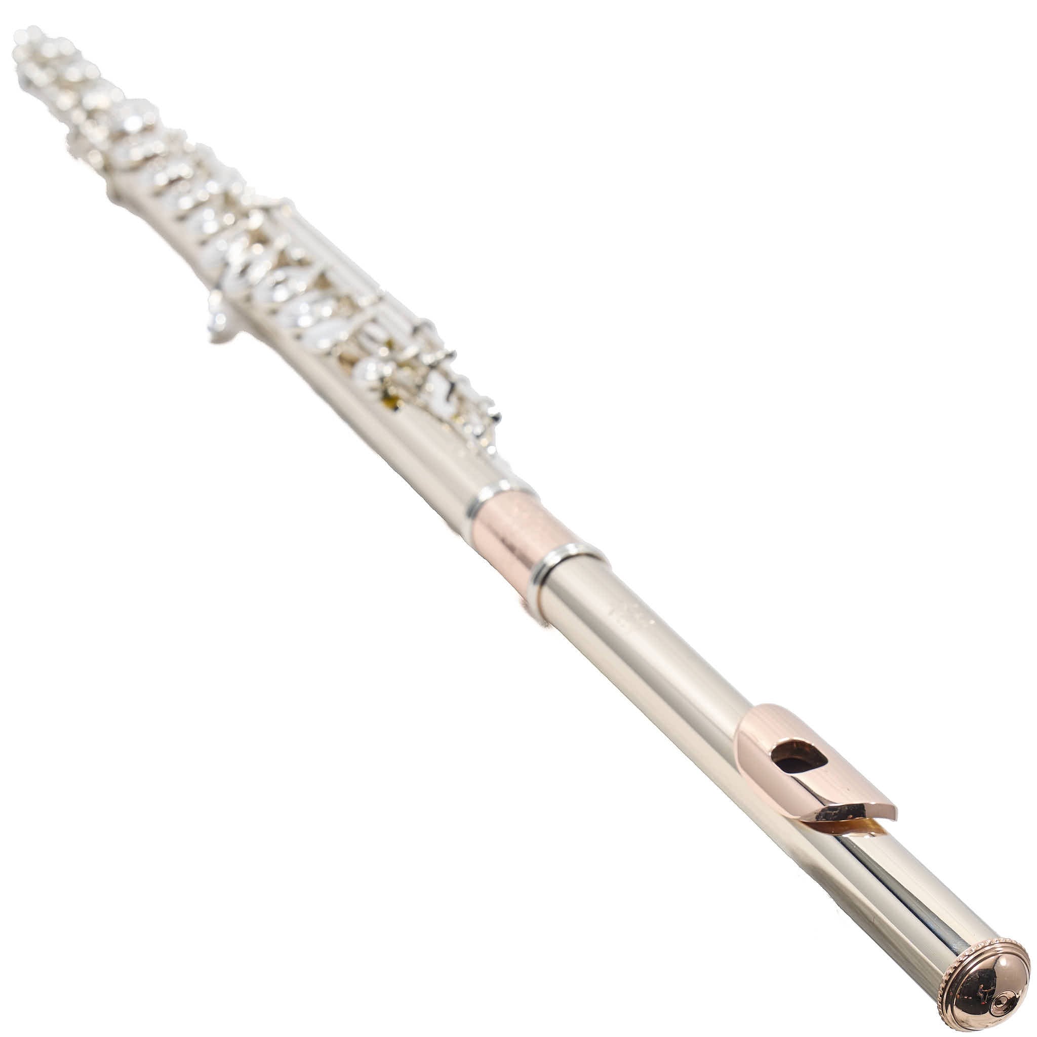 William S. Haynes Custom 14K White Gold Flute with Offset G, C# Trill, B Foot