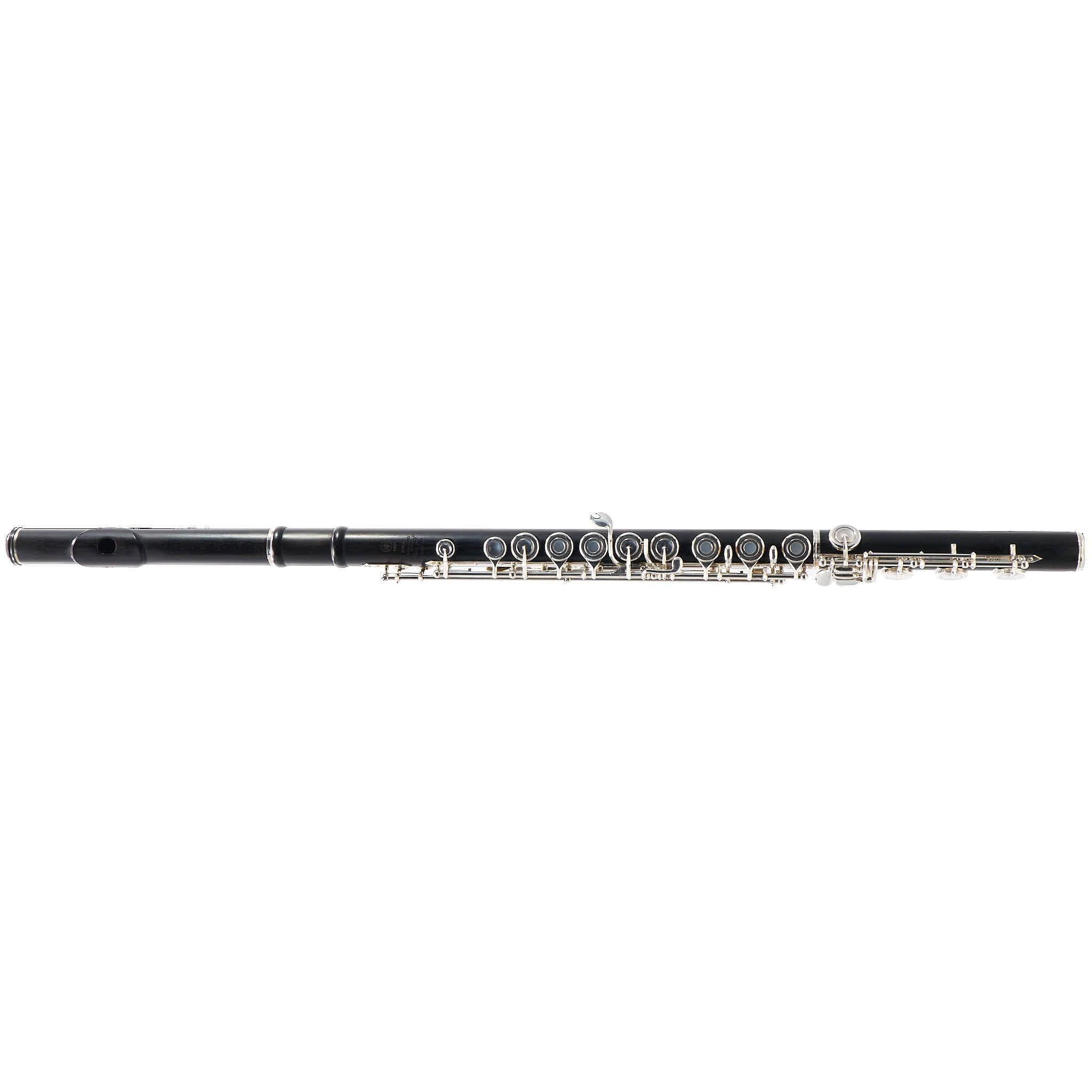Yamaha YFL-894HW Handmade Wood Flute with Silver Mechanism