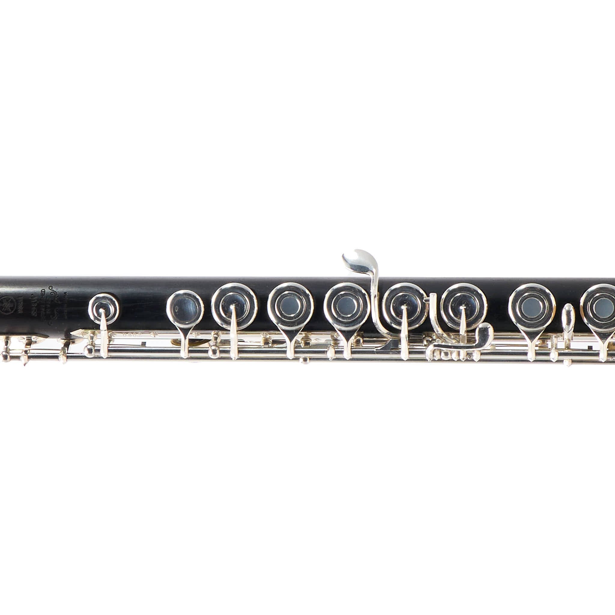 Yamaha YFL-894HW Handmade Wood Flute with Silver Mechanism