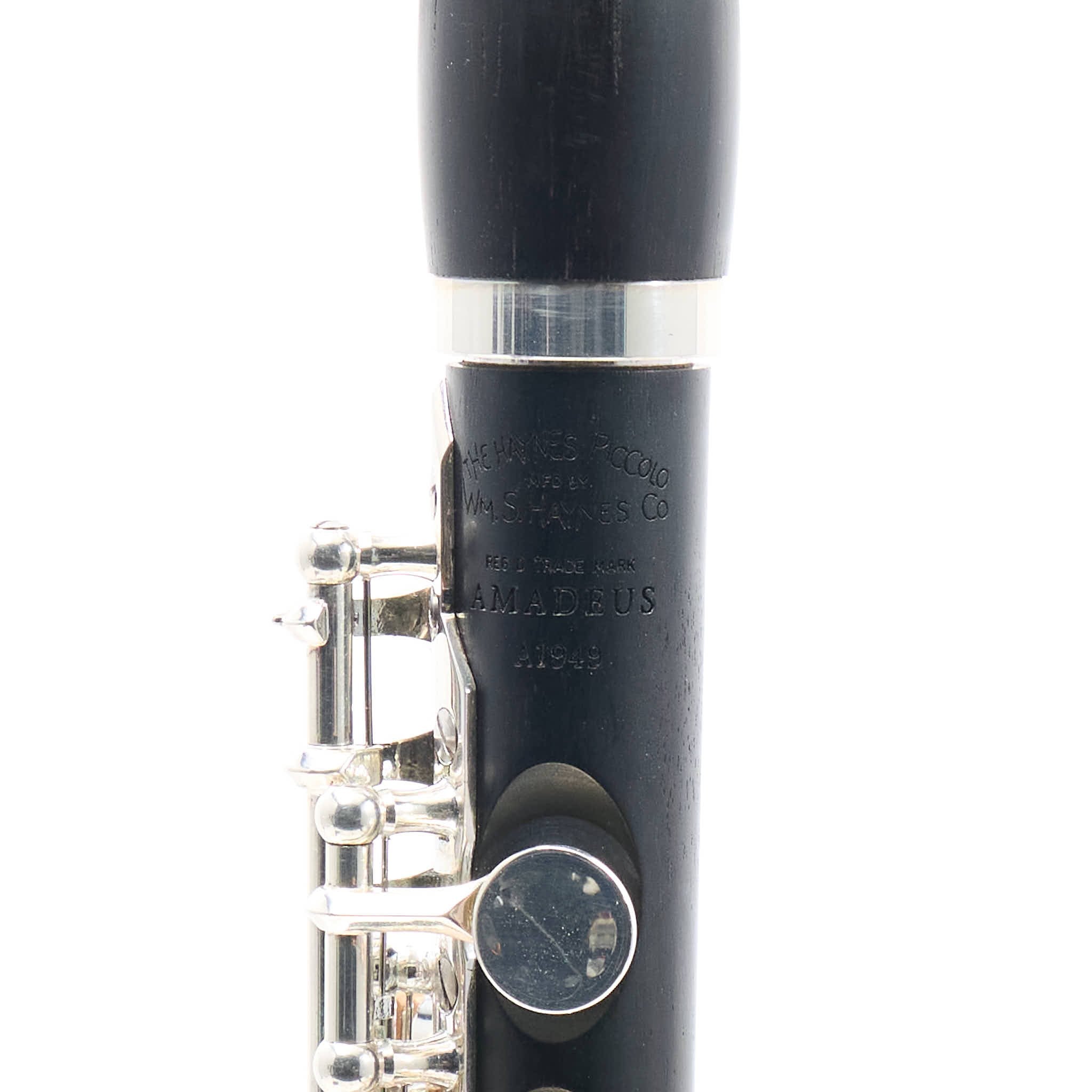 William S. Haynes AP86-W 'Amadeus' Wave Cut Grenadilla Piccolo