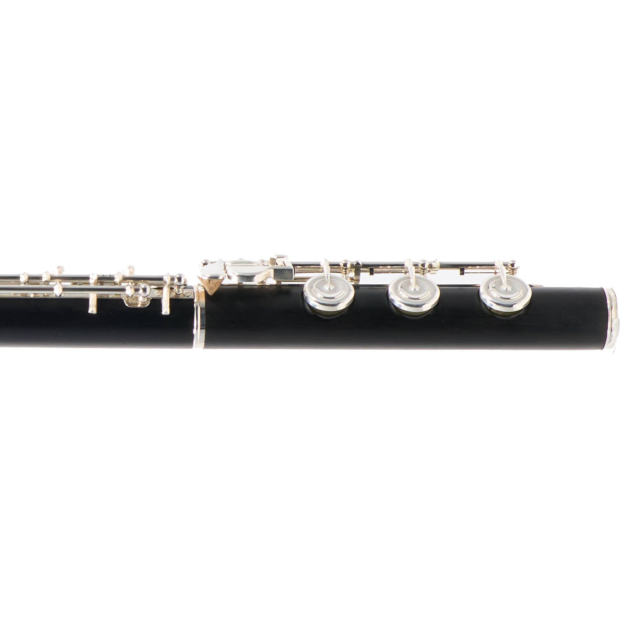 Yamaha YFL-874HW Handmade Wood Flute with Silver Mechanism