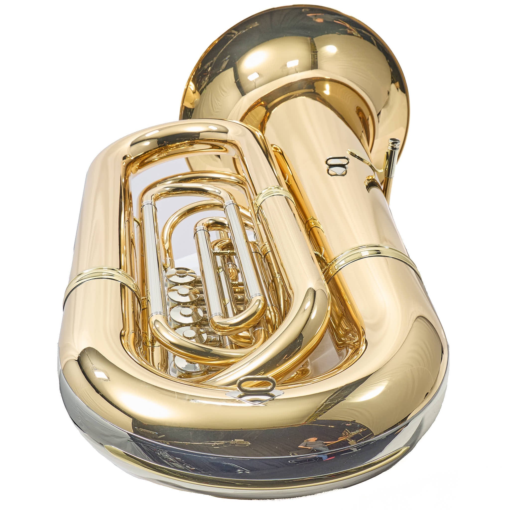 Eastman EBB825VG Professional 5/4 BBb Tuba in Gold Brass