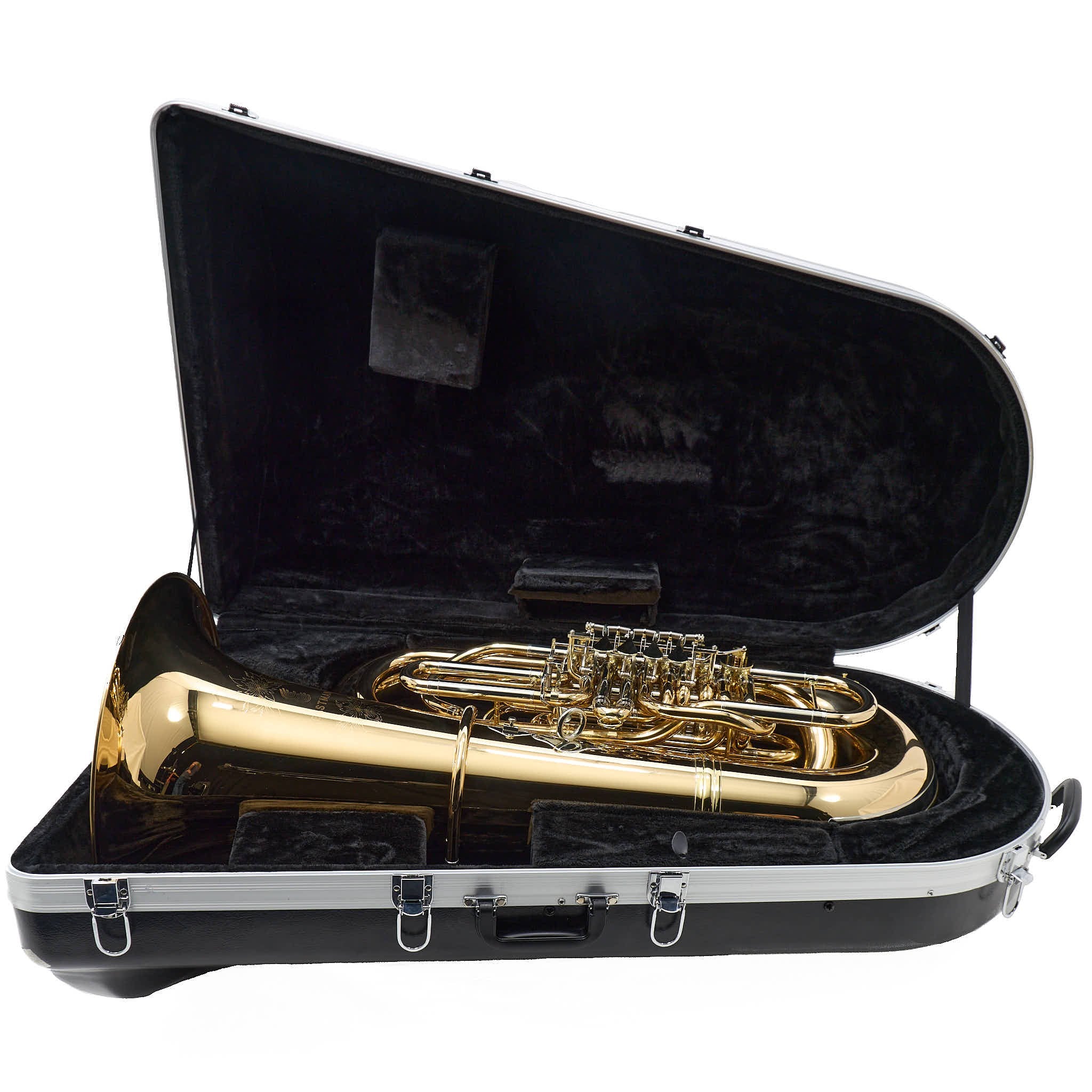 Eastman EBB825VG Professional 5/4 BBb Tuba in Gold Brass