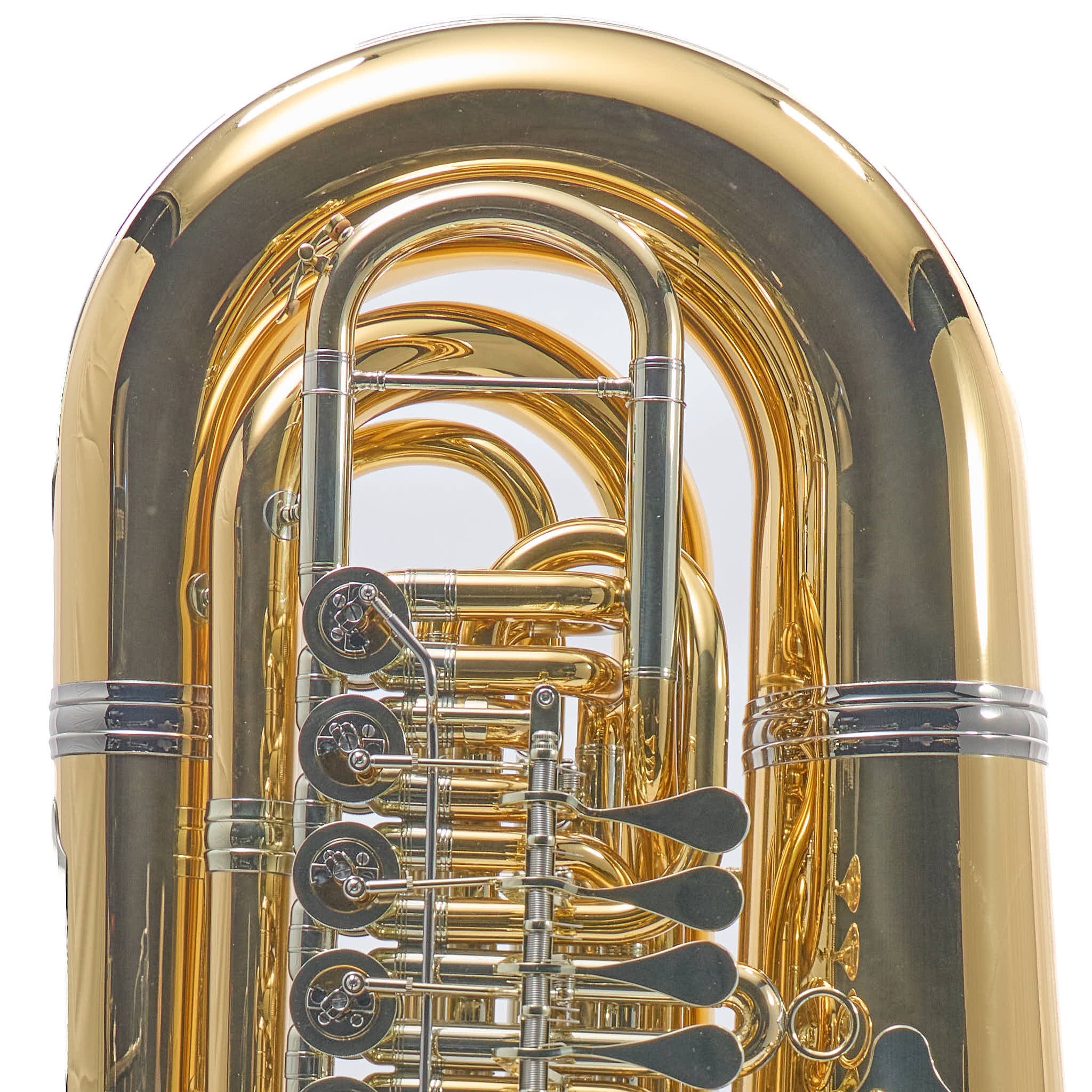 Eastman EBB825VG Professional 5/4 BBb Tuba in Gold Brass
