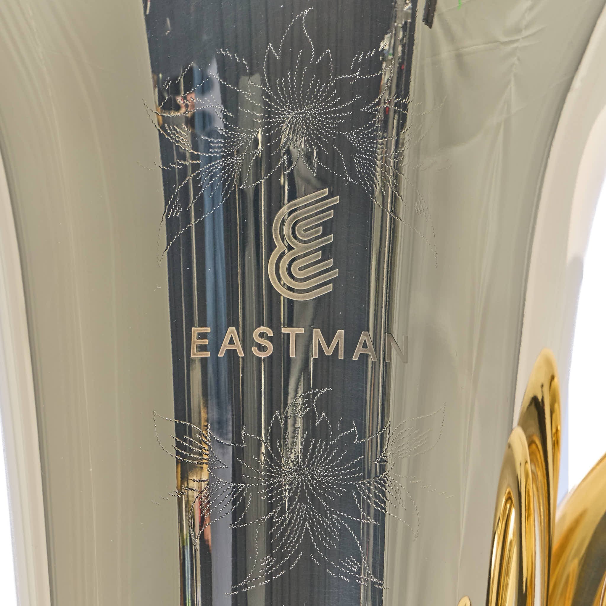 Eastman EBB825G Professional BBb 5/4 Rotary Valve Tuba in Lacquer