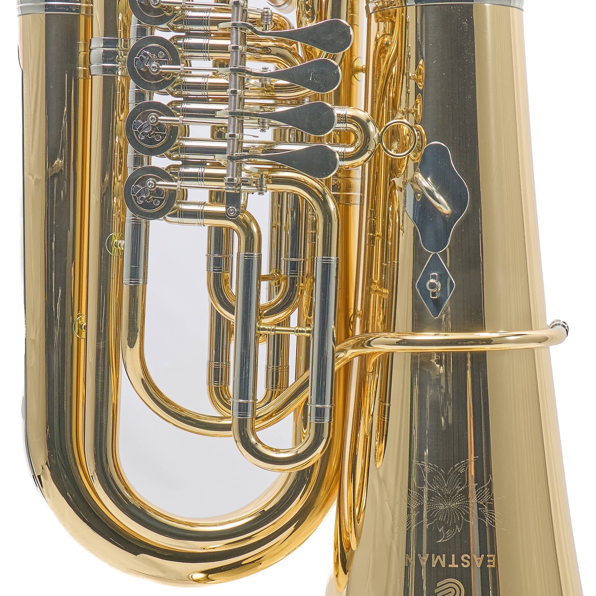 Eastman EBB825G Professional BBb 5/4 Rotary Valve Tuba in Lacquer