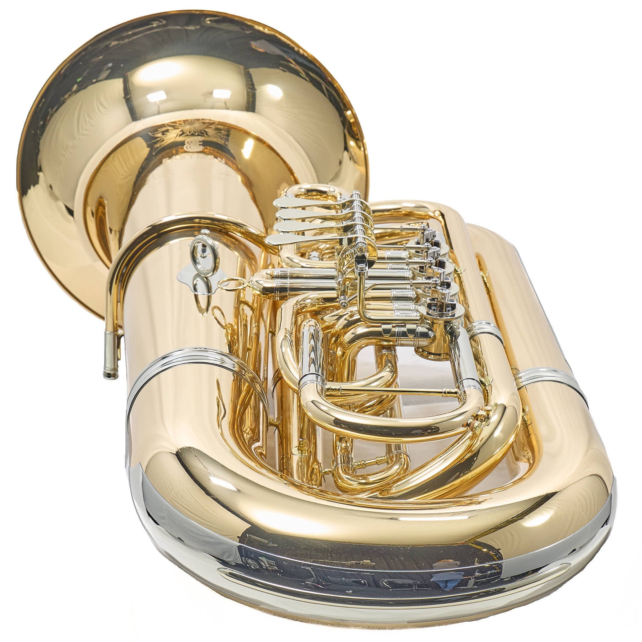 Eastman EBB825G Professional BBb 5/4 Rotary Valve Tuba in Lacquer