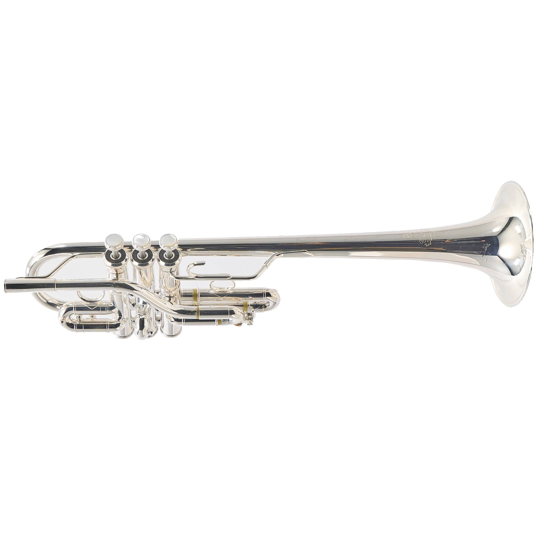 Yamaha YTR-9636 Custom Series Eb/D Trumpet in Silver Plate