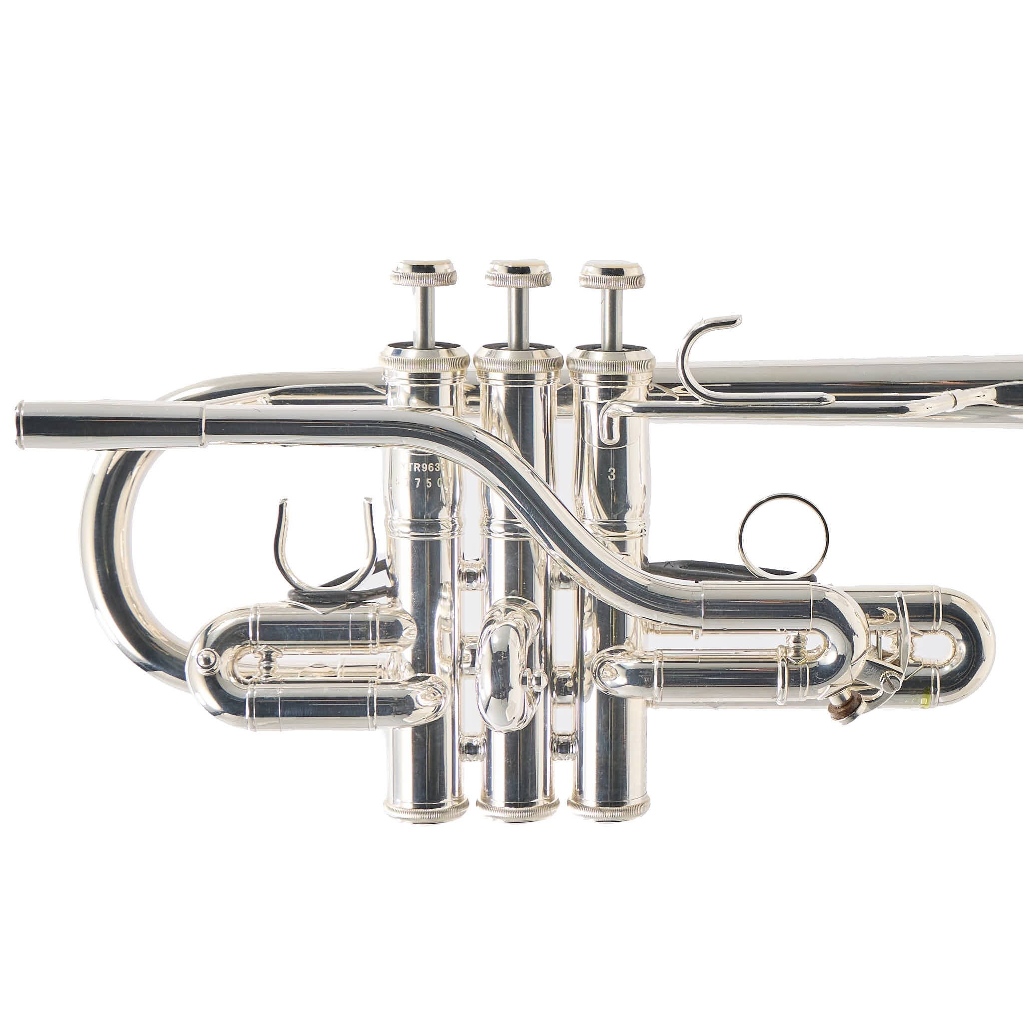 Yamaha YTR-9636 Custom Series Eb/D Trumpet in Silver Plate