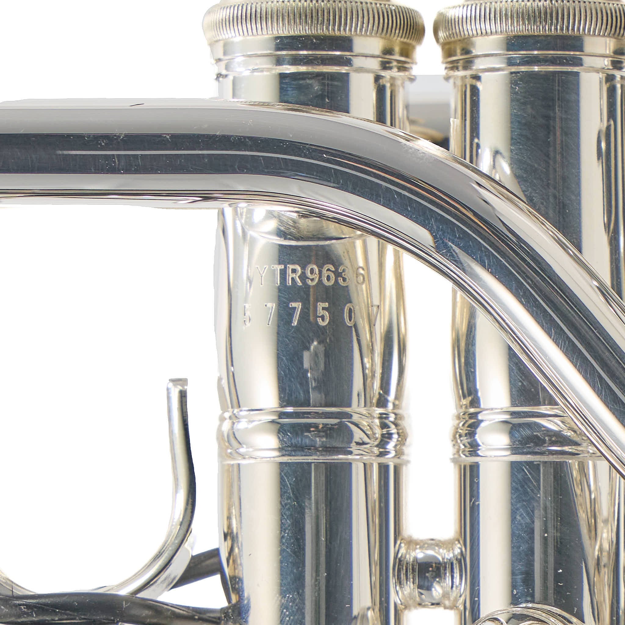 Yamaha YTR-9636 Custom Series Eb/D Trumpet in Silver Plate
