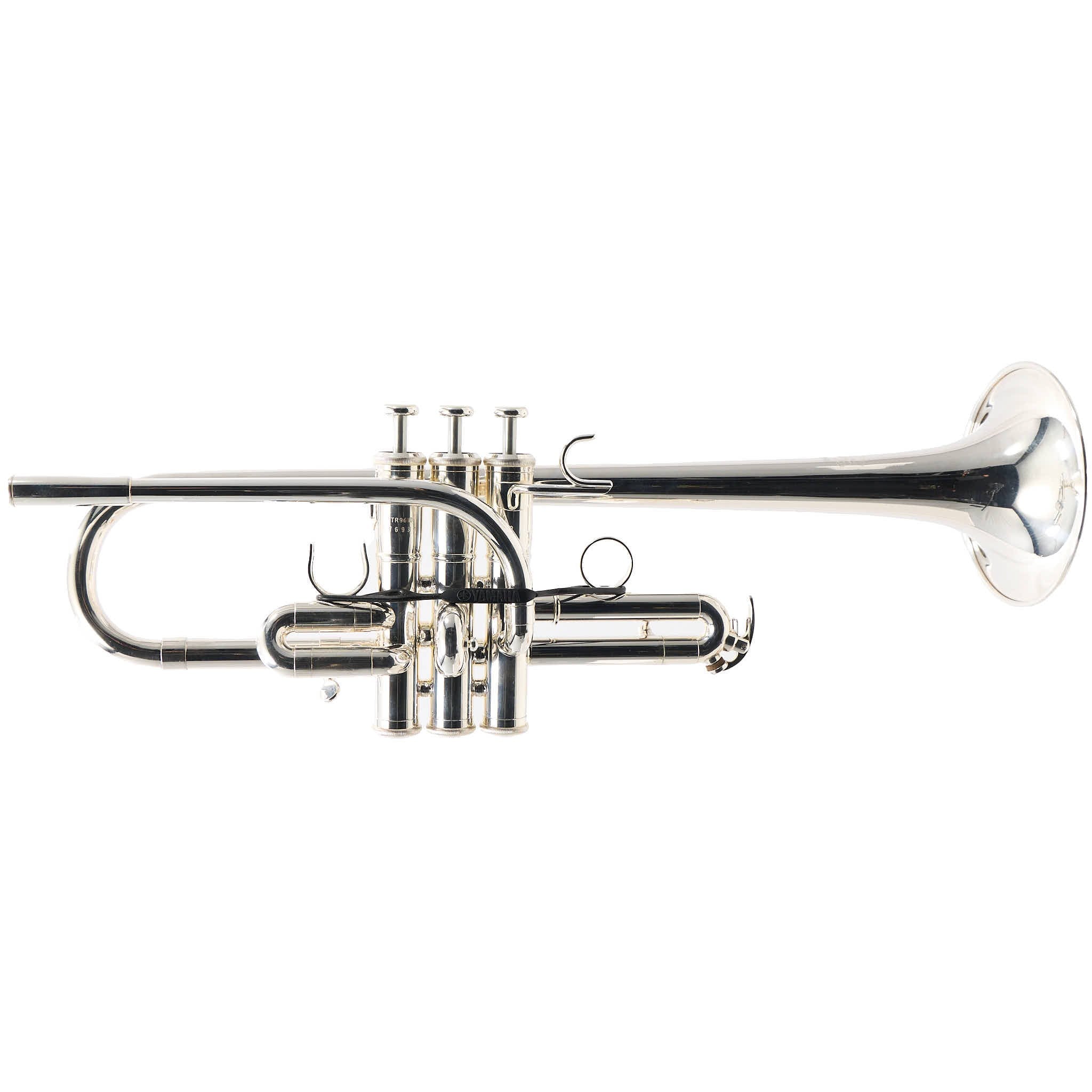 Yamaha YTR-9610 Custom Series Eb/D Trumpet in Silver Plate