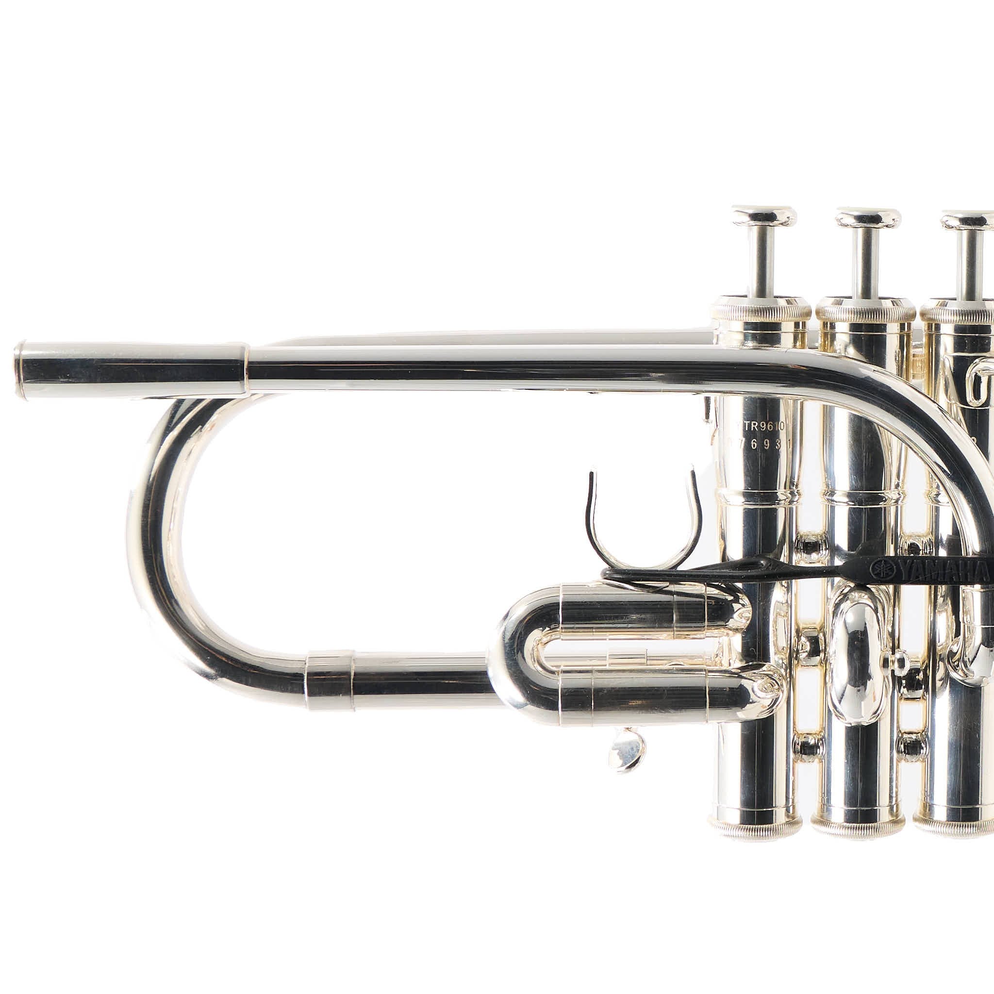 Yamaha YTR-9610 Custom Series Eb/D Trumpet in Silver Plate