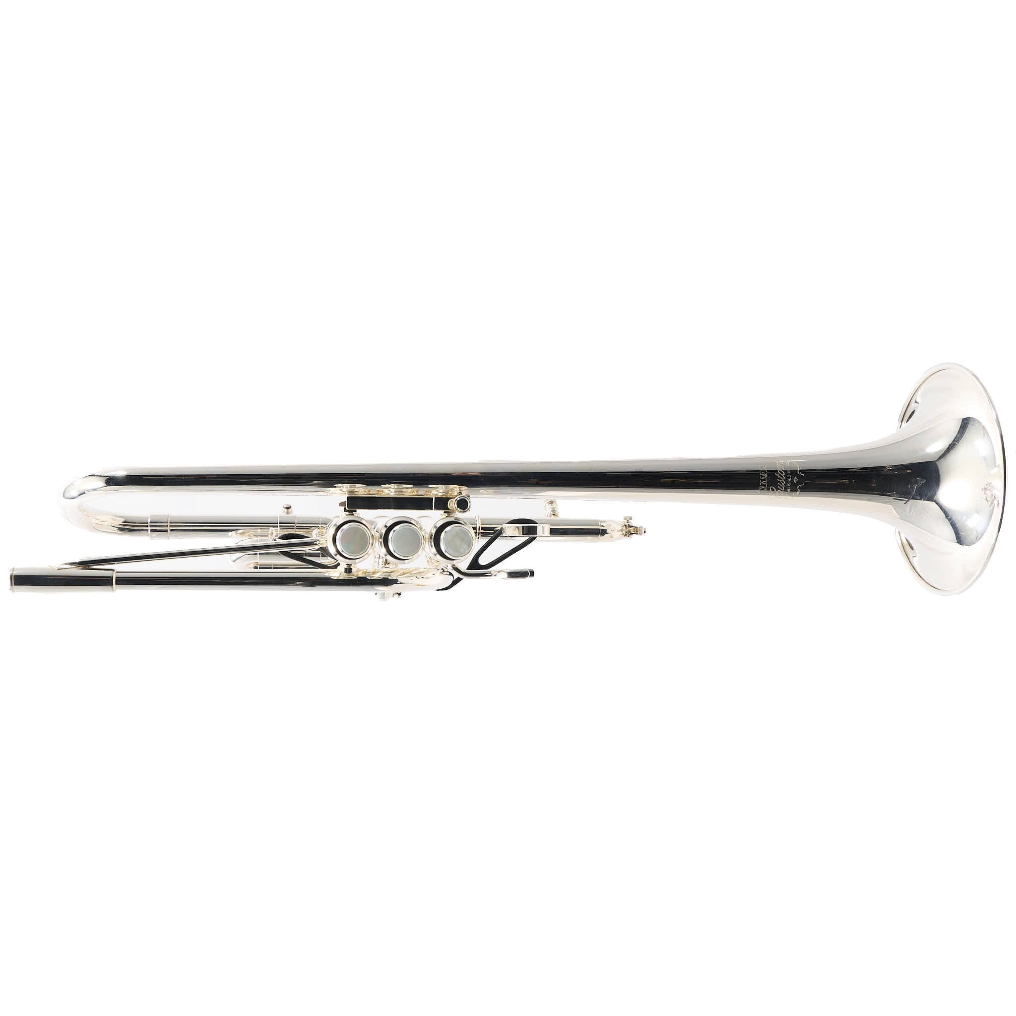 Yamaha YTR-9610 Custom Series Eb/D Trumpet in Silver Plate