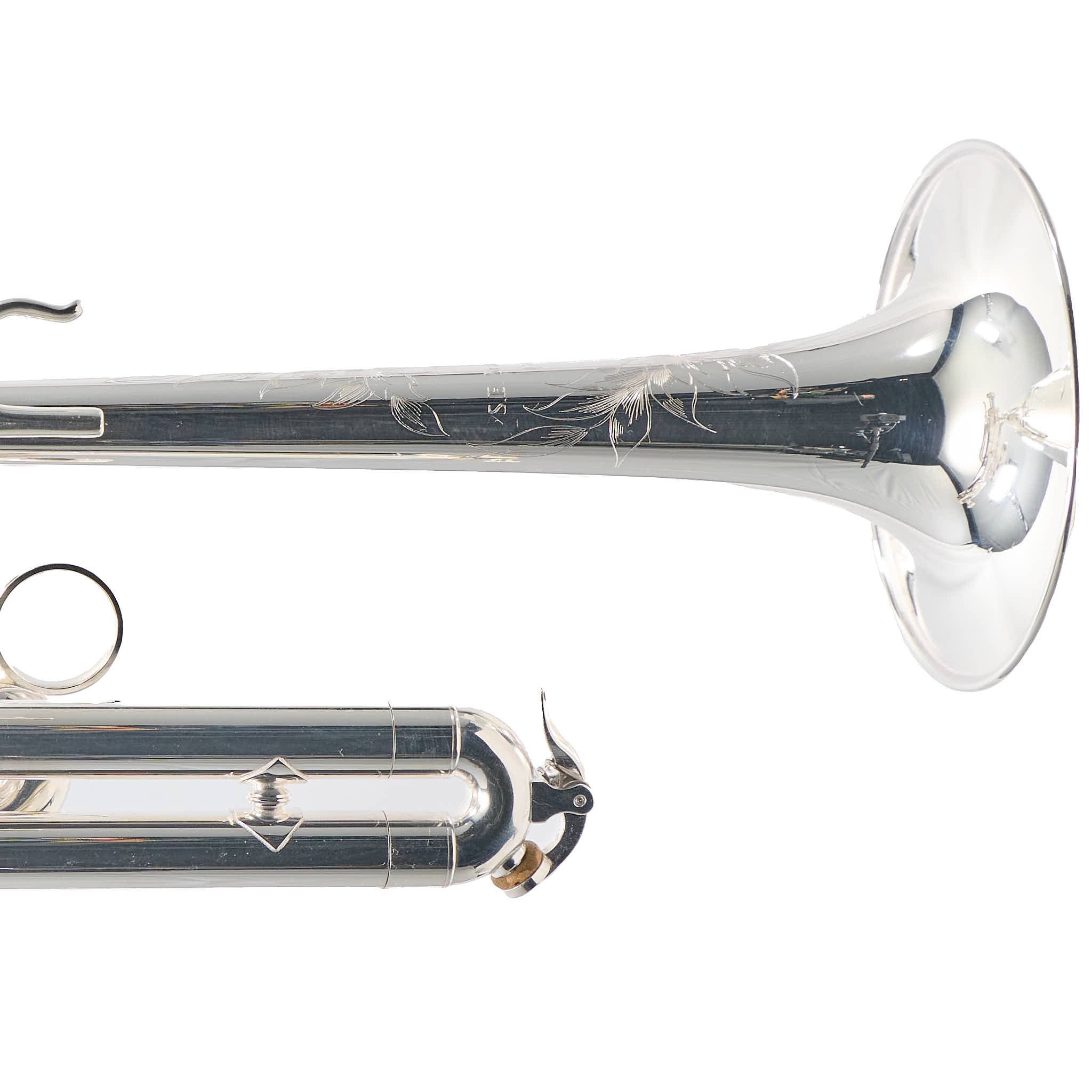 S.E. Shires TRQ9S Q-Series Professional Piccolo Trumpet in Silver Plate