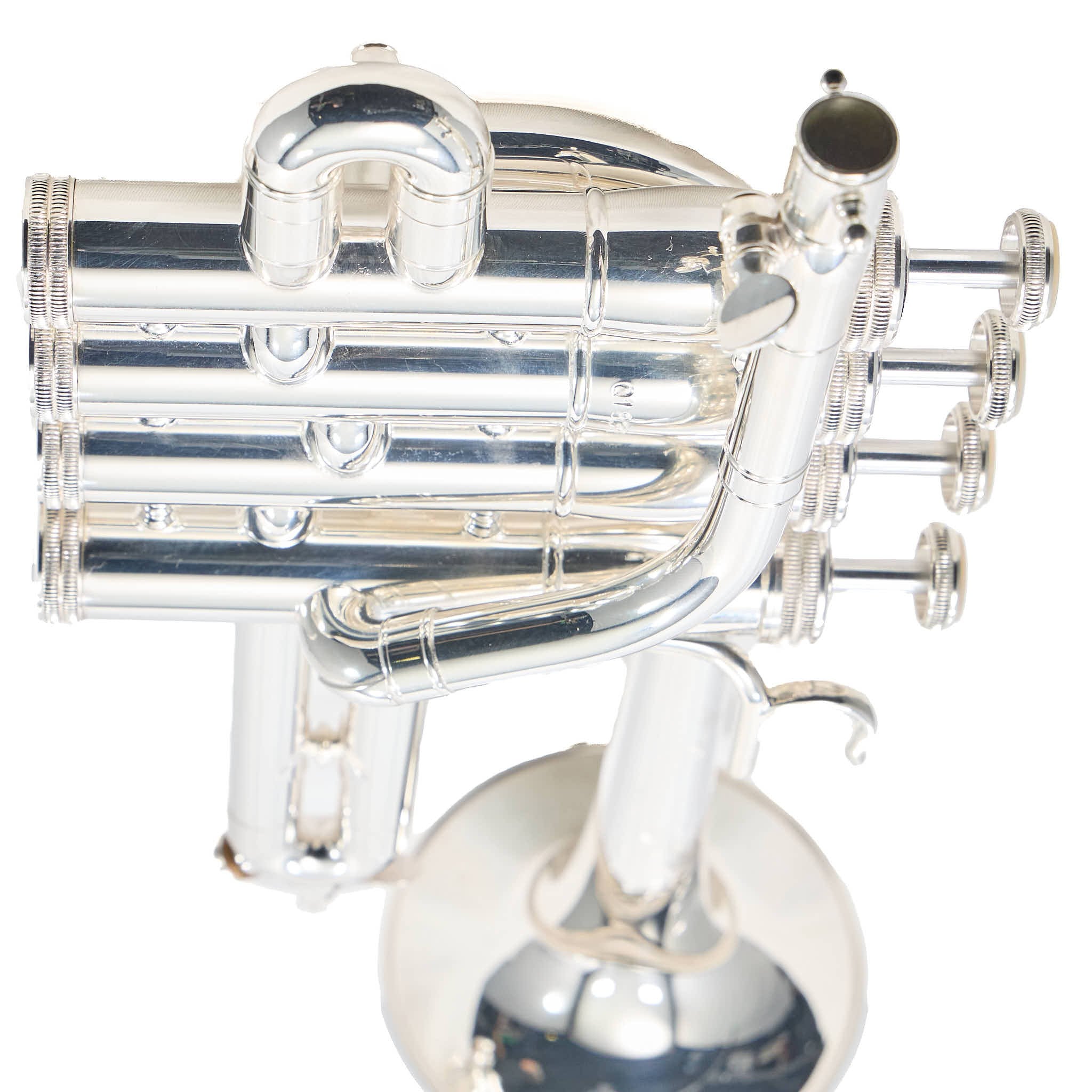 S.E. Shires TRQ9S Q-Series Professional Piccolo Trumpet in Silver Plate