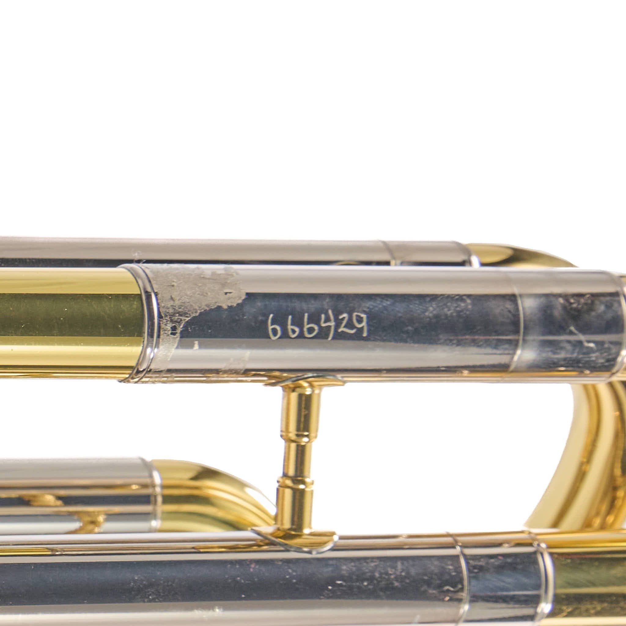 Yamaha YBL-620G Professional Bass Trombone with Dual Rotors in Lacquer