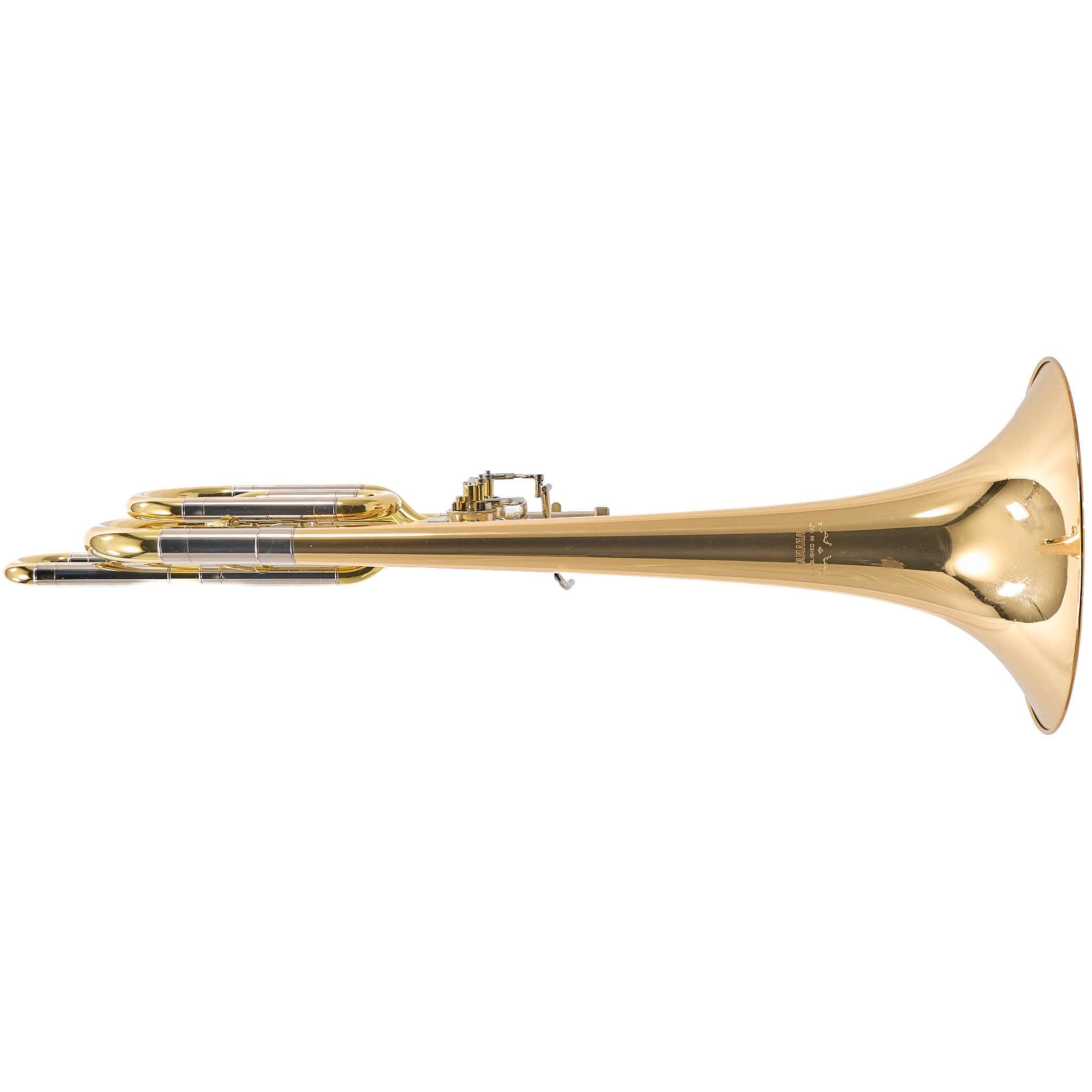 Yamaha YBL-620G Professional Bass Trombone with Dual Rotors in Lacquer