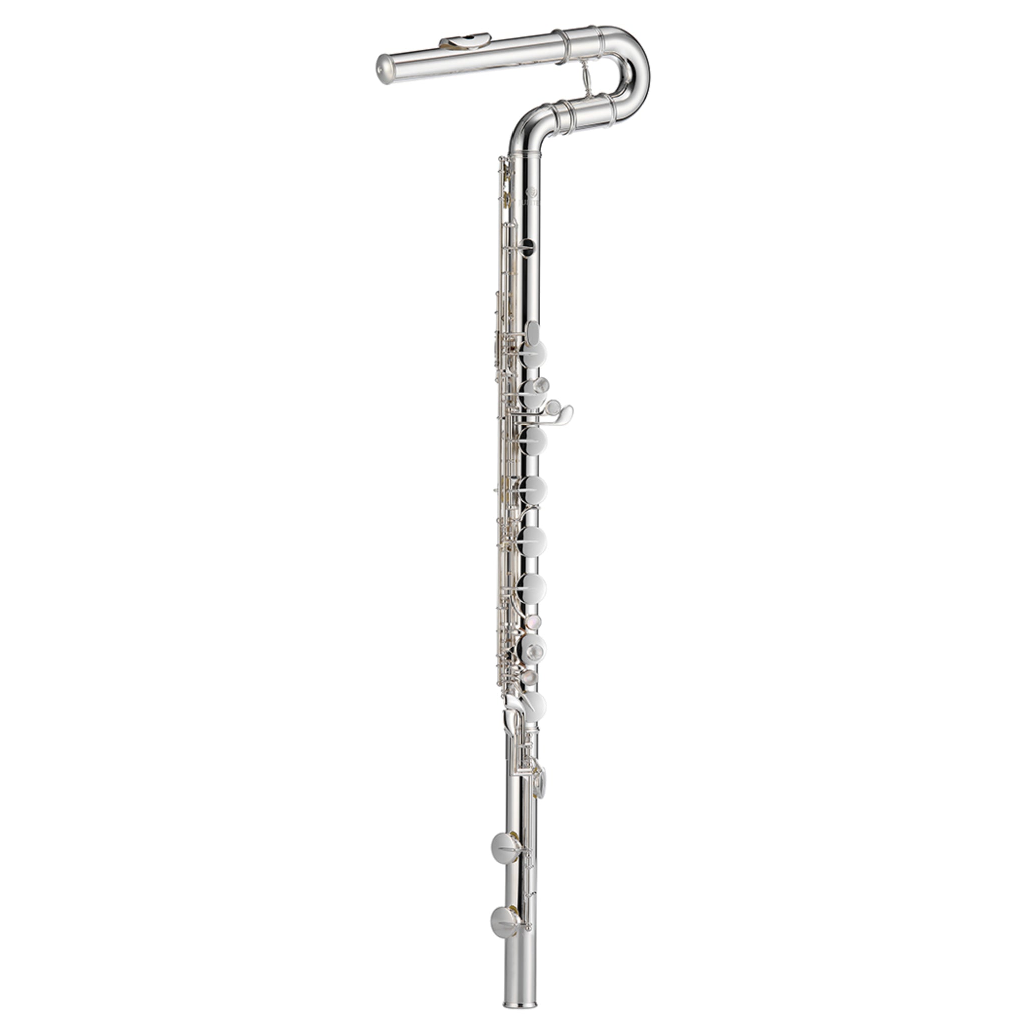 Jupiter JBF1100E Vertical Bass Flute in Silver Plate