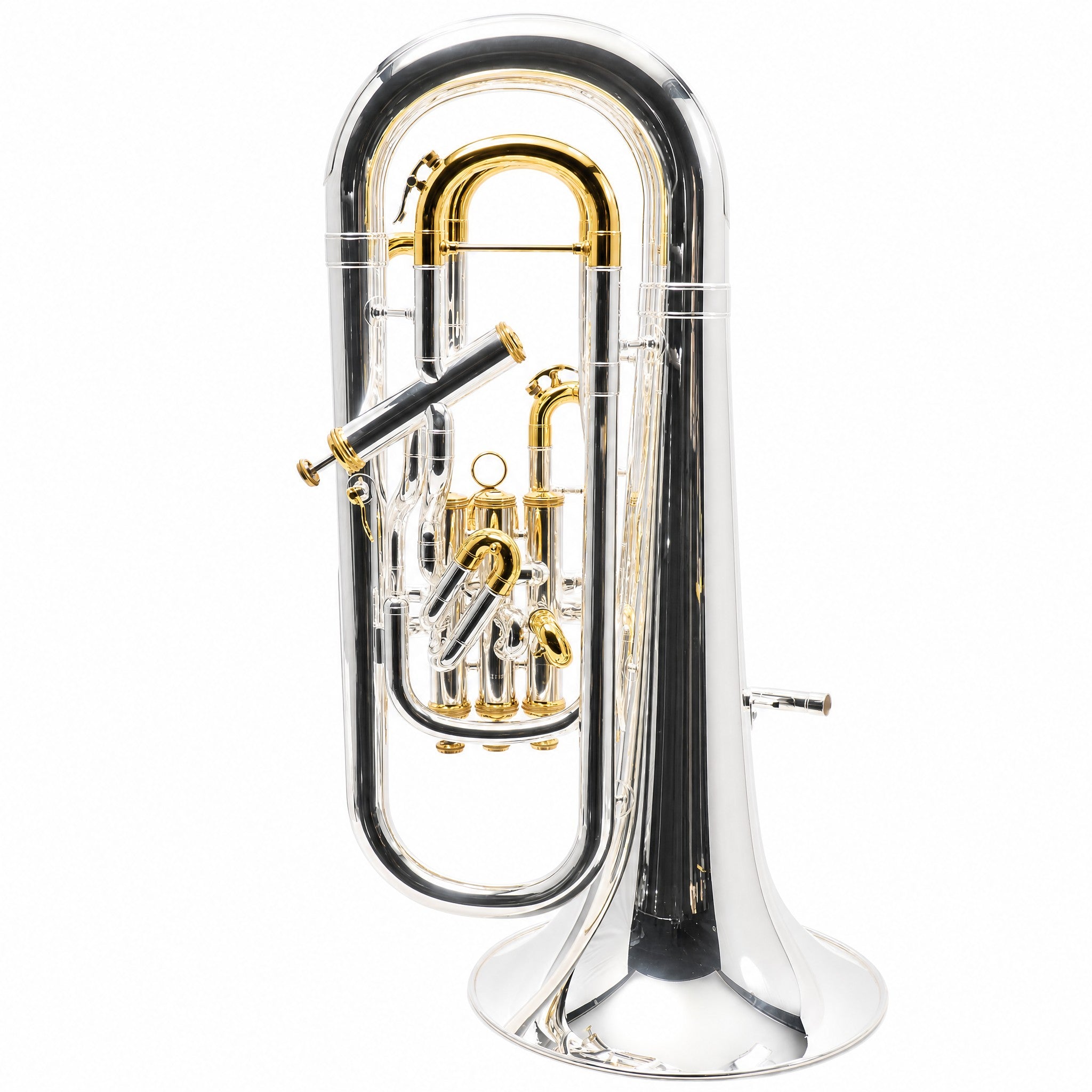 S.E. Shires SEUQ41SG Q-Series Compensating Euphonium in Silver Plate