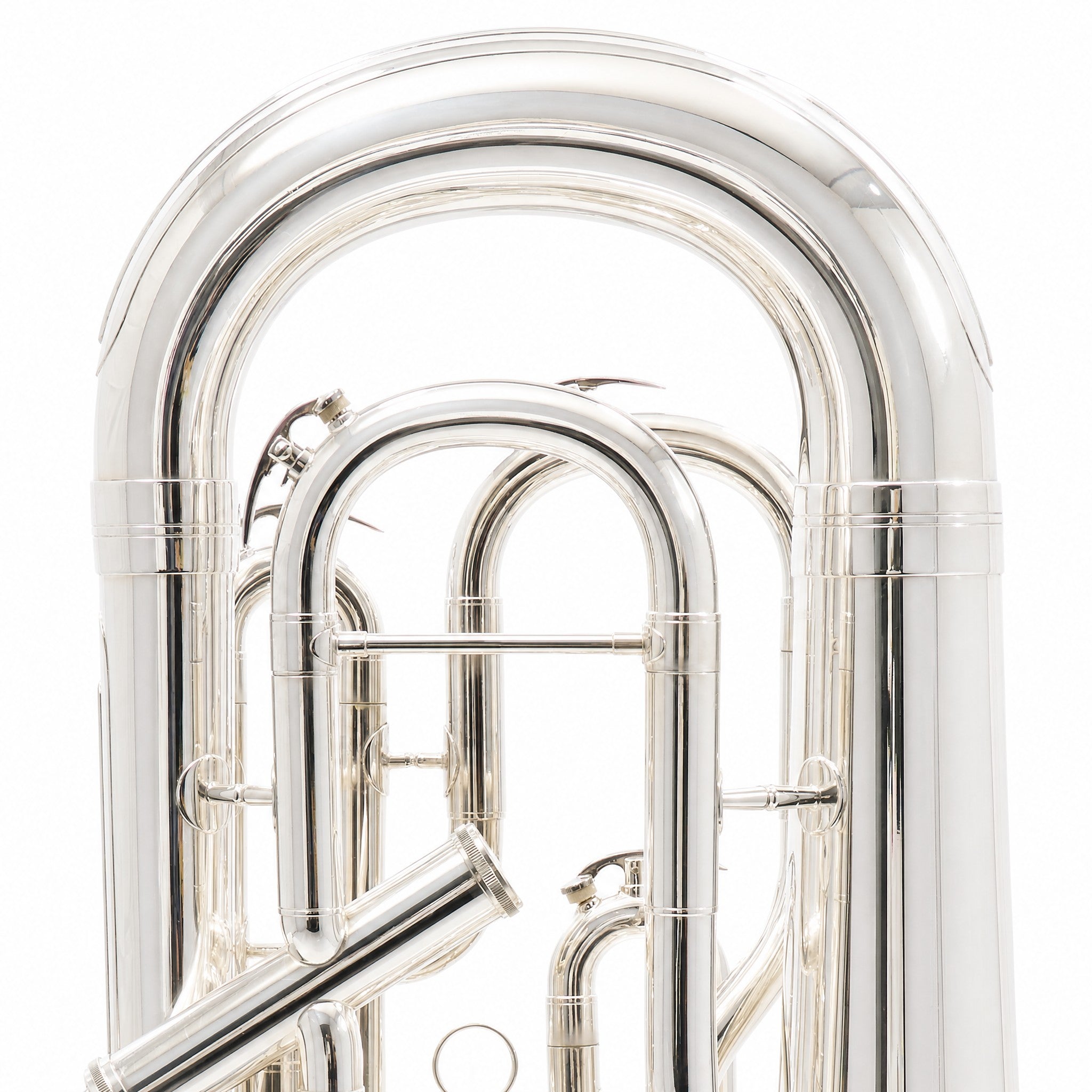 Sterling 'Perantucci' Professional Compensating Euphonium in Silver Plate